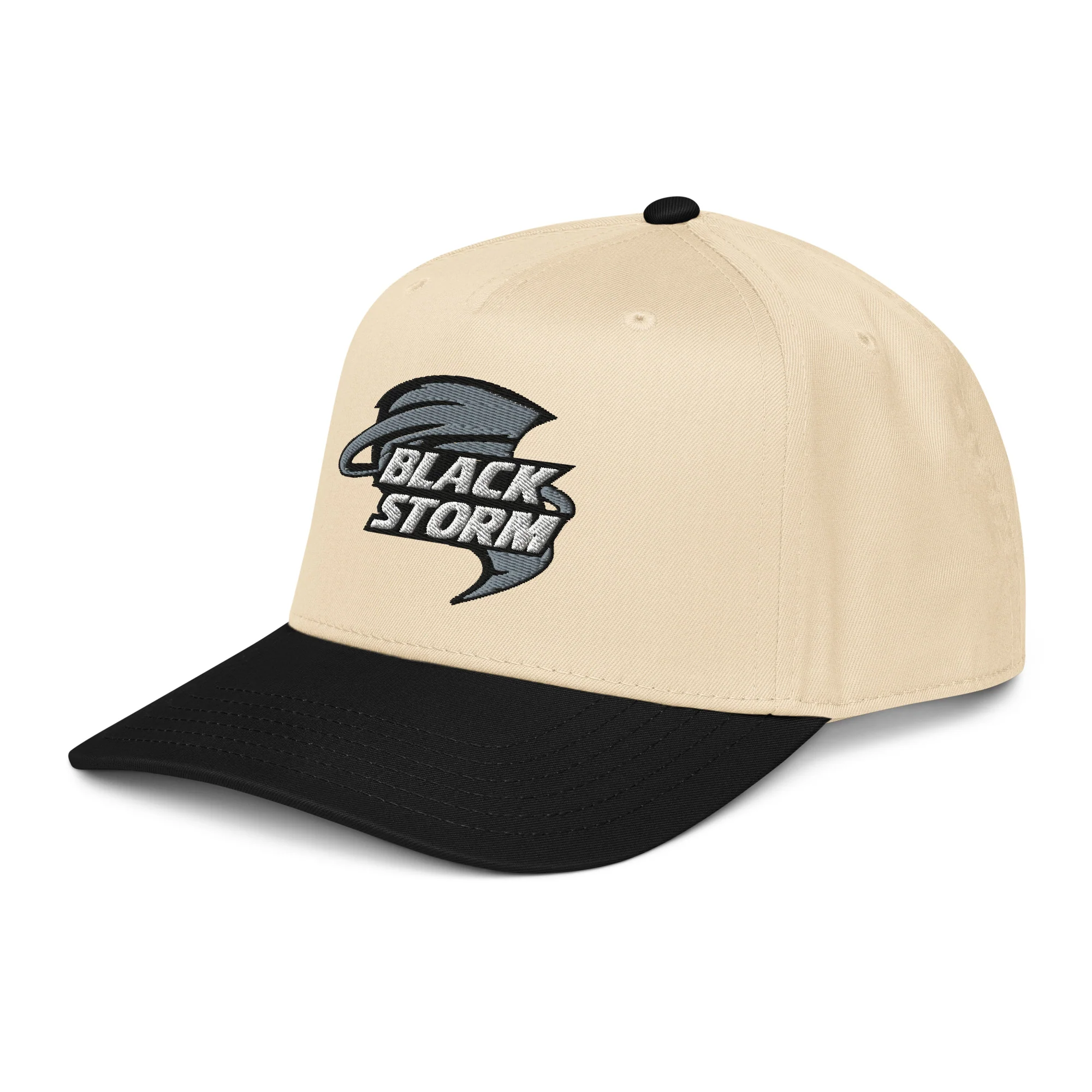 Black Storm 5 panel cap - Image 3