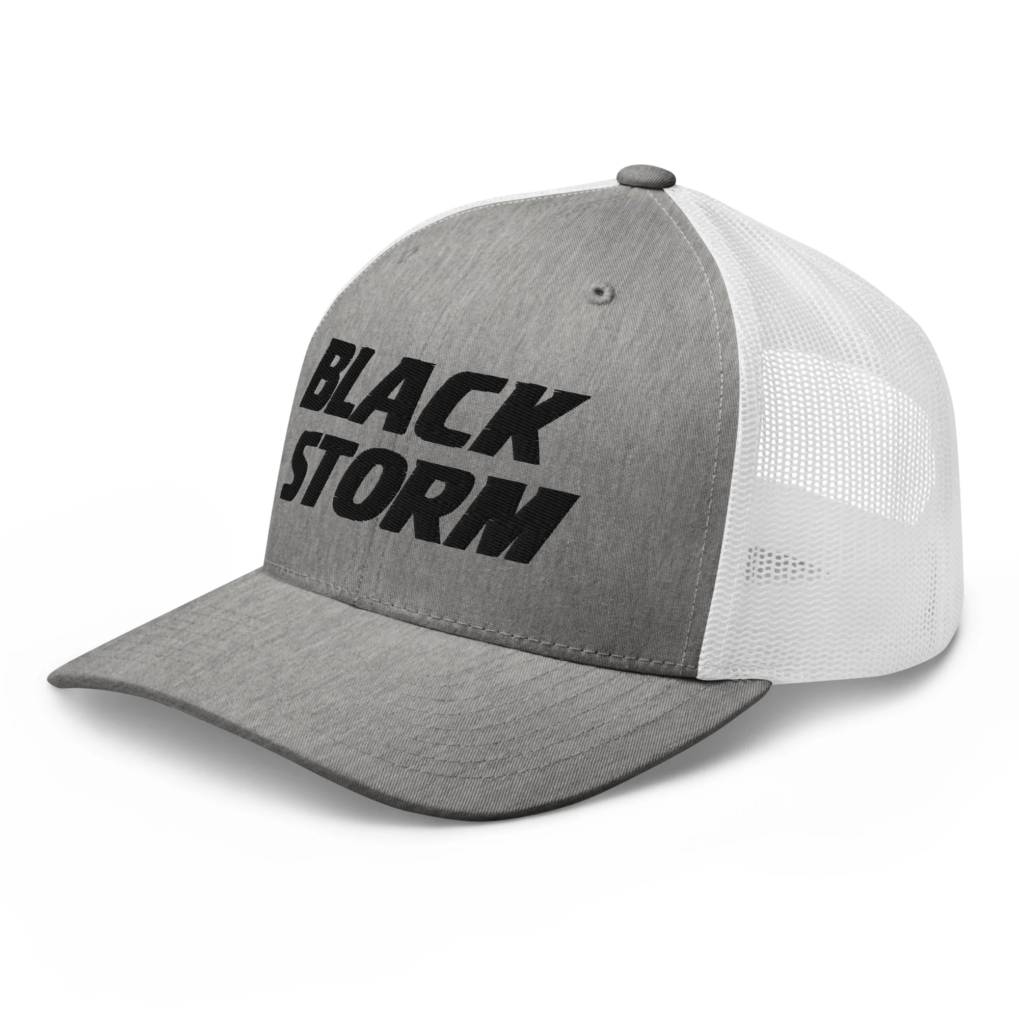 Black Storm Trucker Cap - Image 3