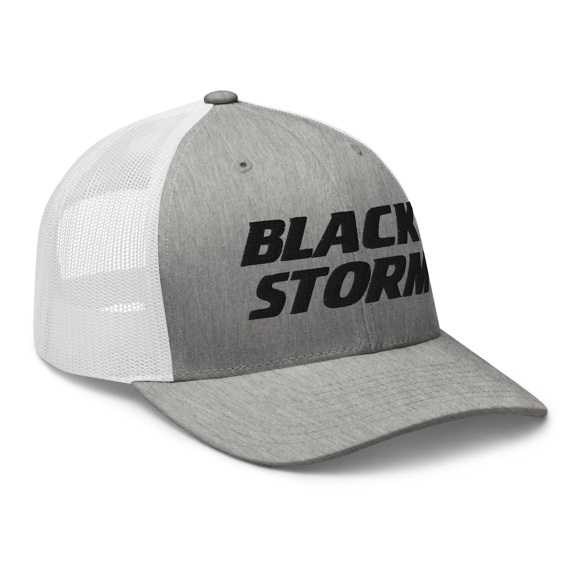 Black Storm Trucker Cap - Image 4