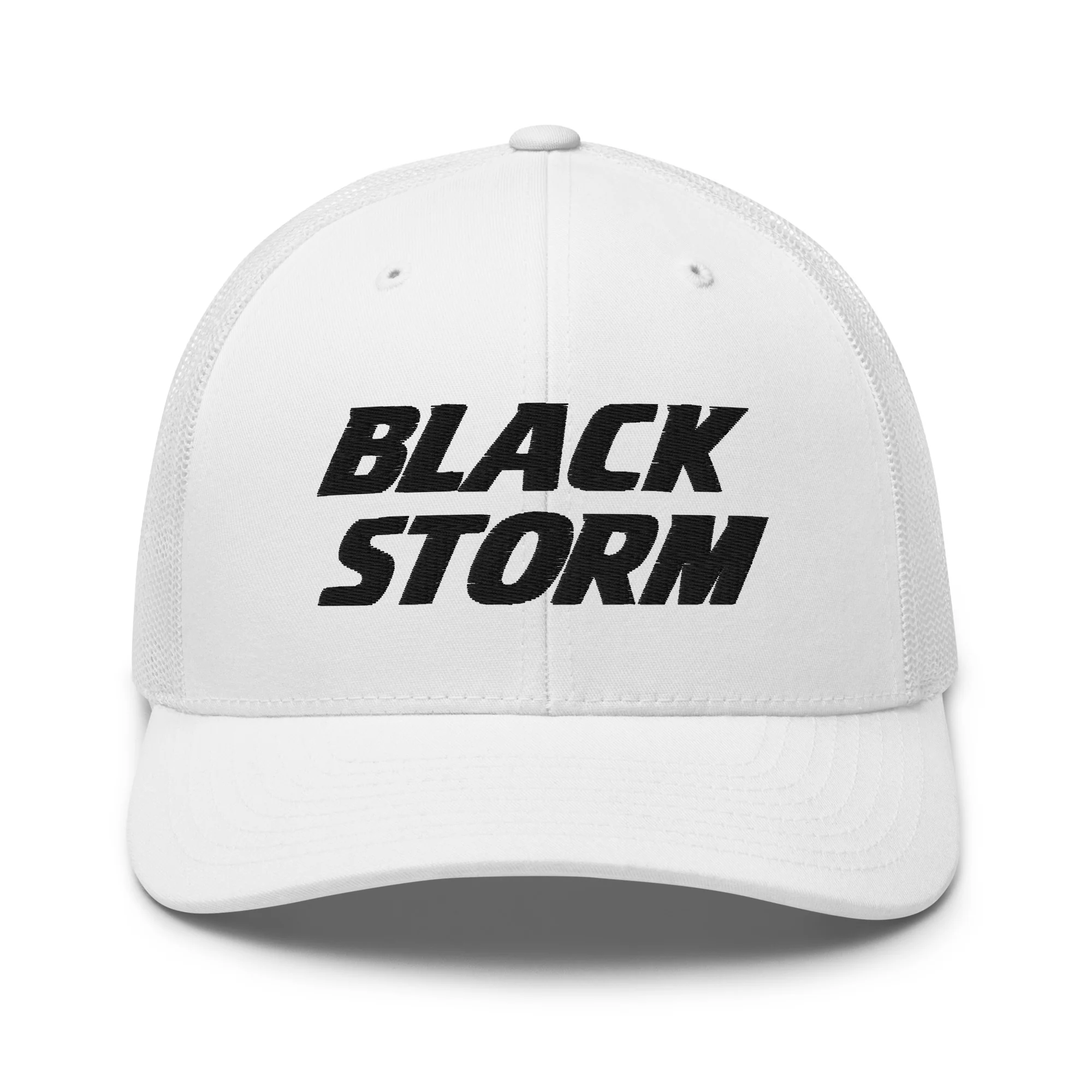 Black Storm Trucker Cap - Image 5