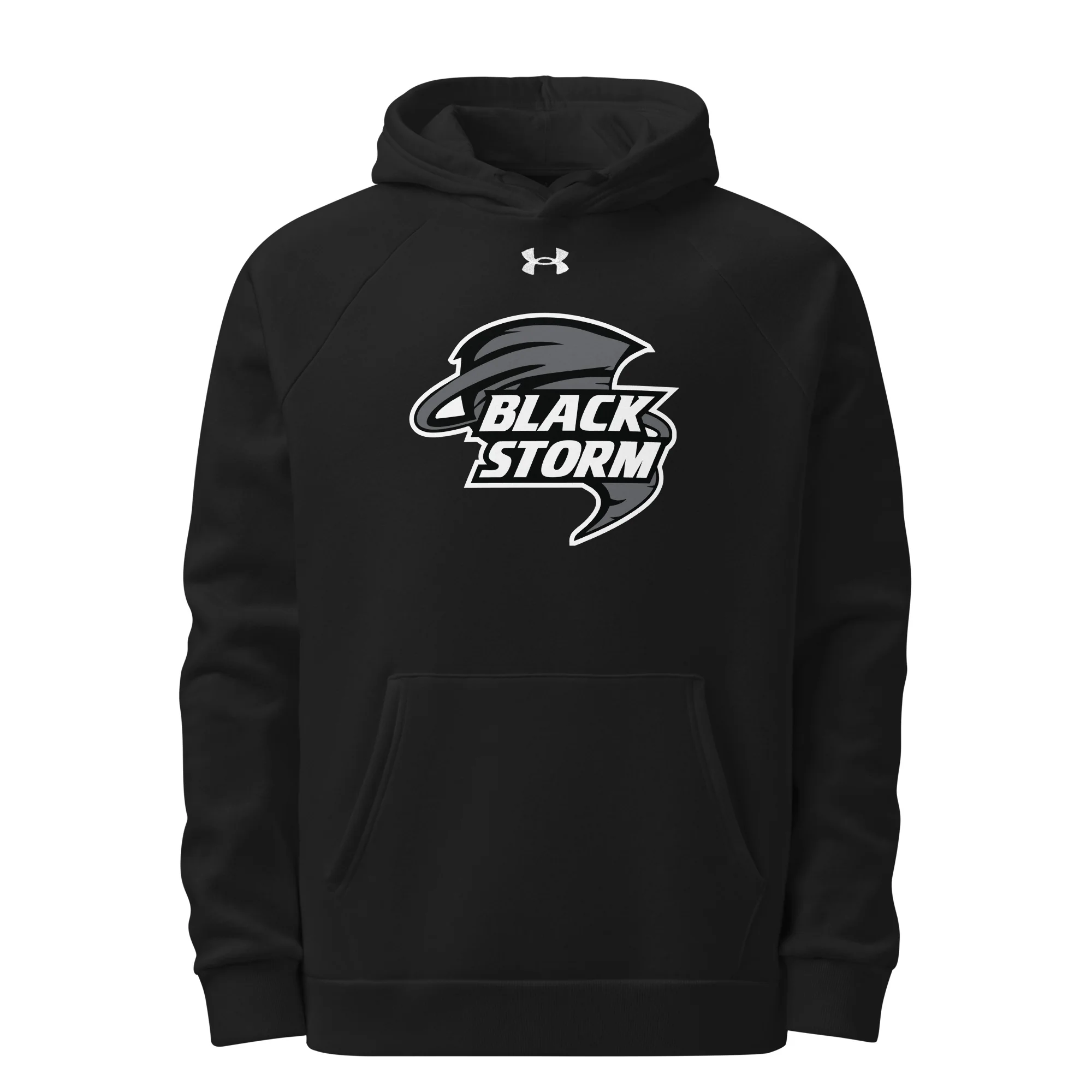 Black Storm Under Armour® hoodie - Image 2