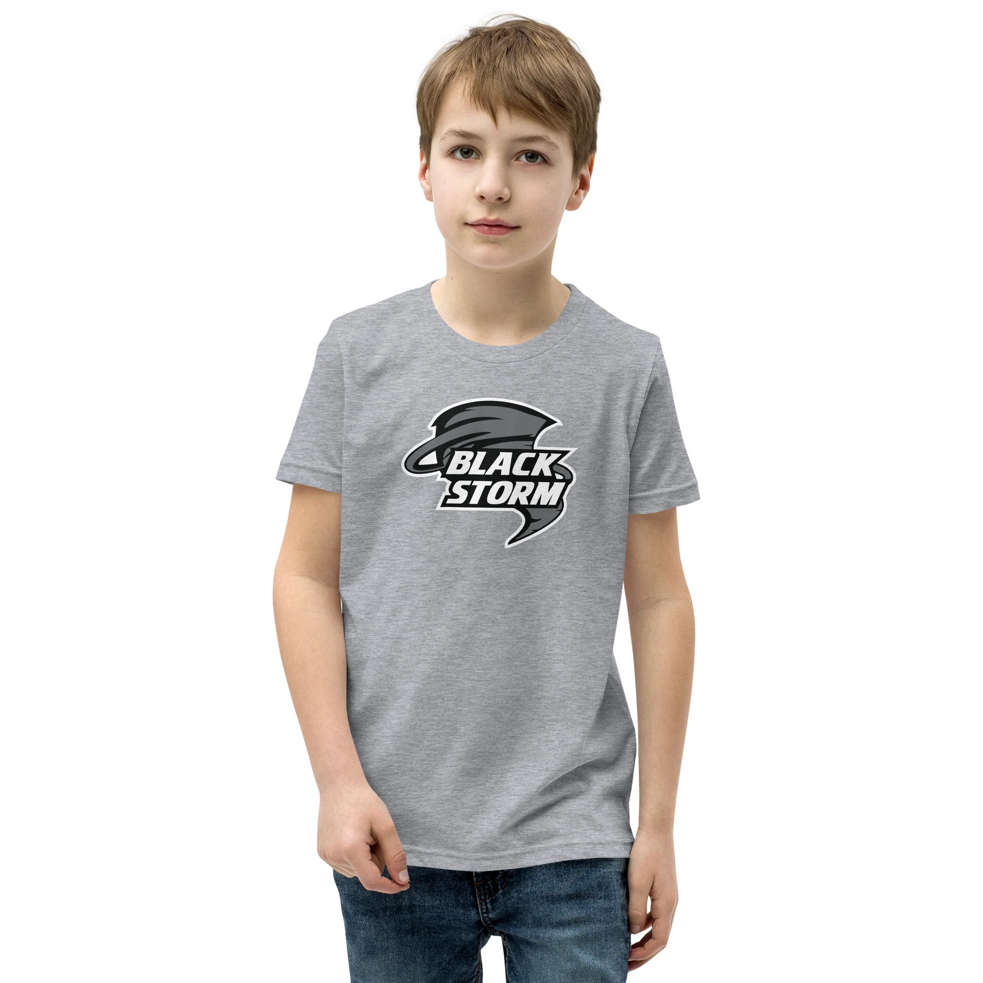 Black Storm YOUTH Short Sleeve T-Shirt - Image 3