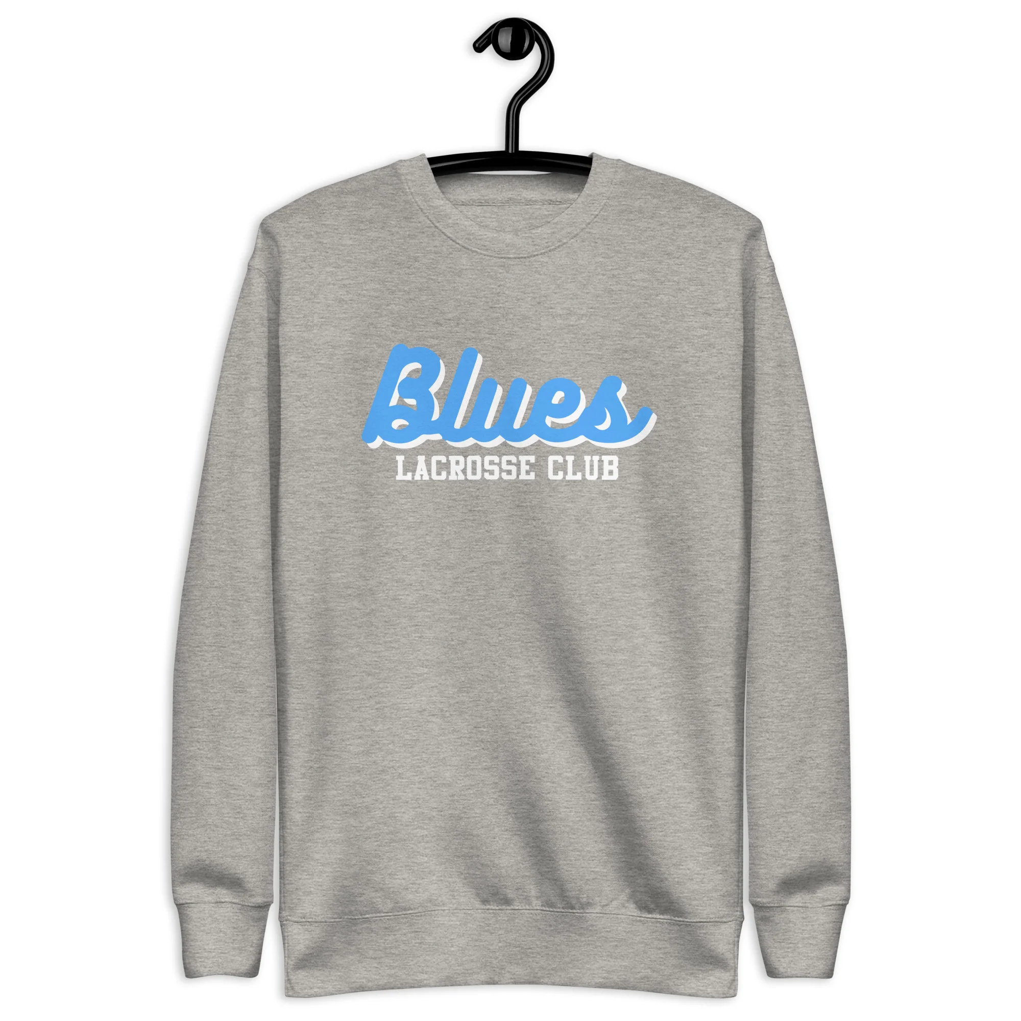 Blue Unisex Premium Sweatshirt - Image 4