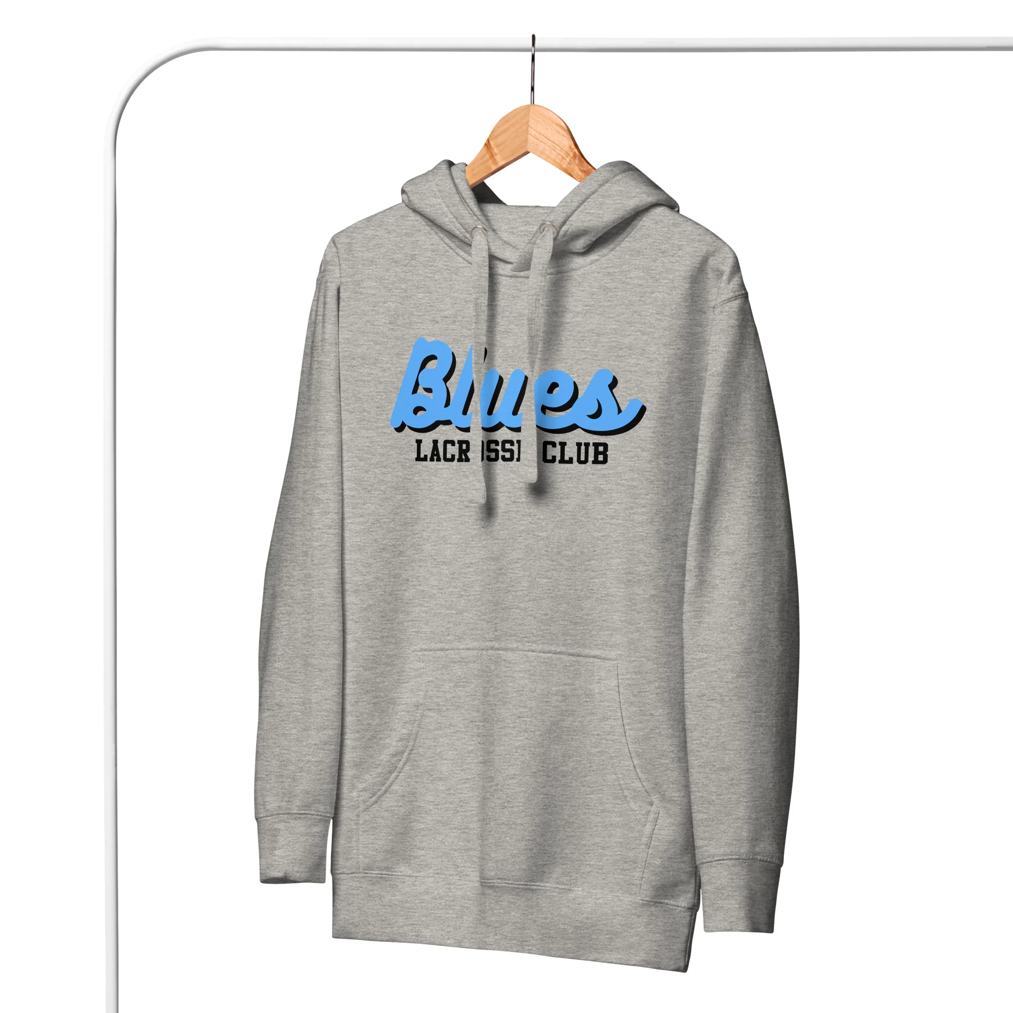 Blues Unisex Hoodie - Image 2