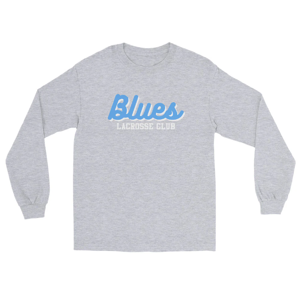 Blues Unisex Long Sleeve Shirt - Image 2