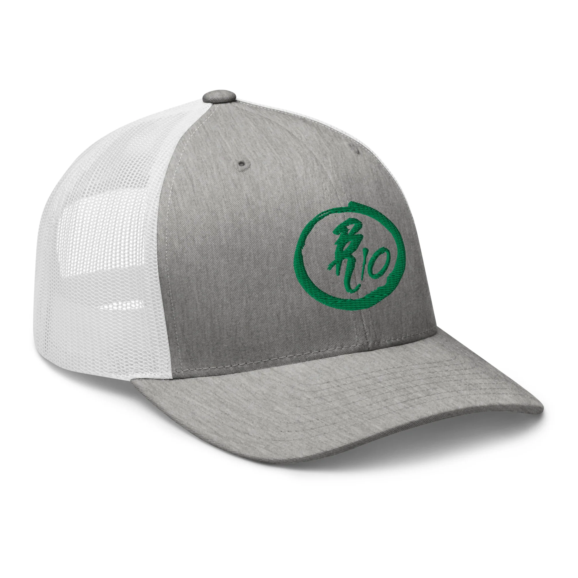 BR 10 Kelly Green Trucker Cap - Image 4
