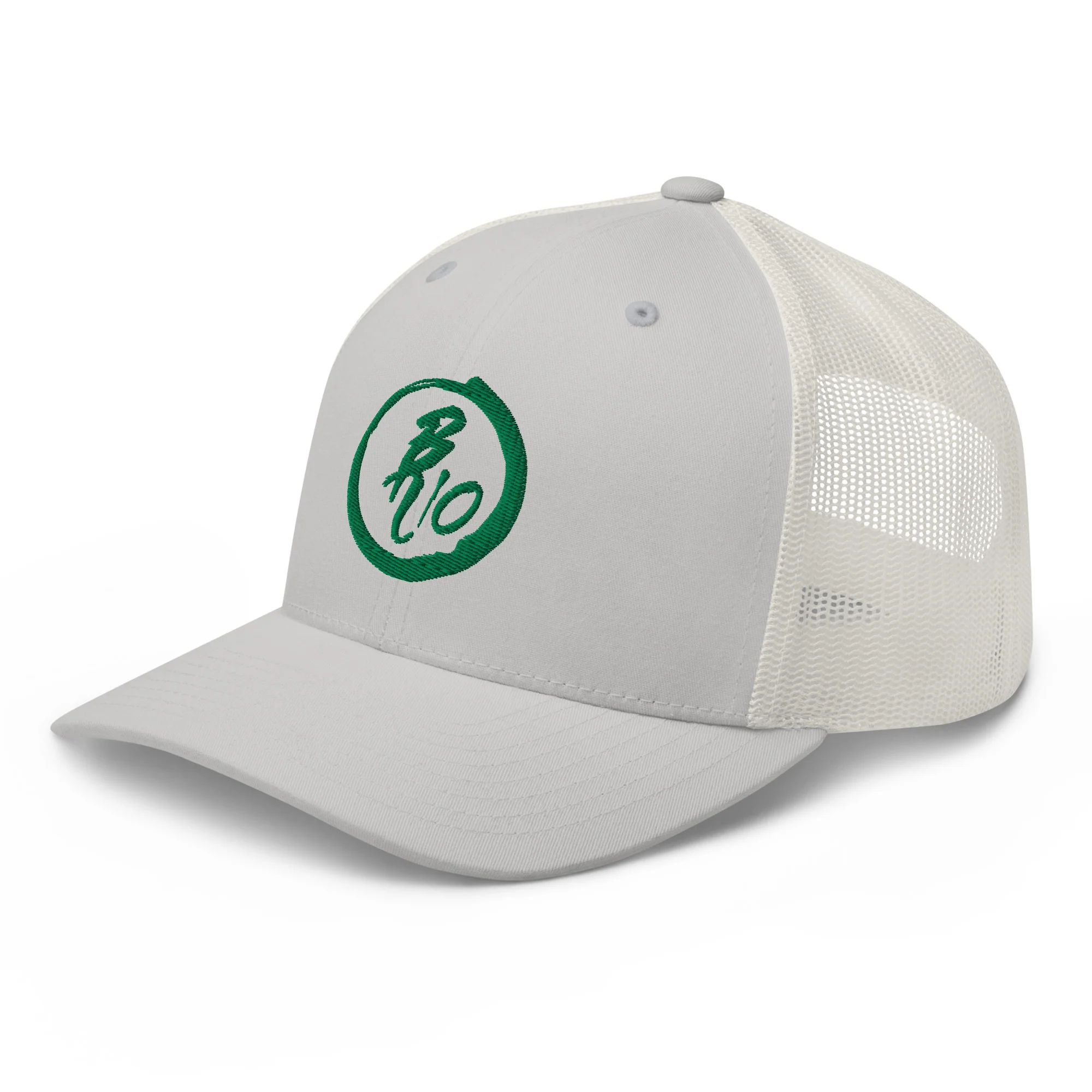 BR 10 Kelly Green Trucker Cap - Image 6