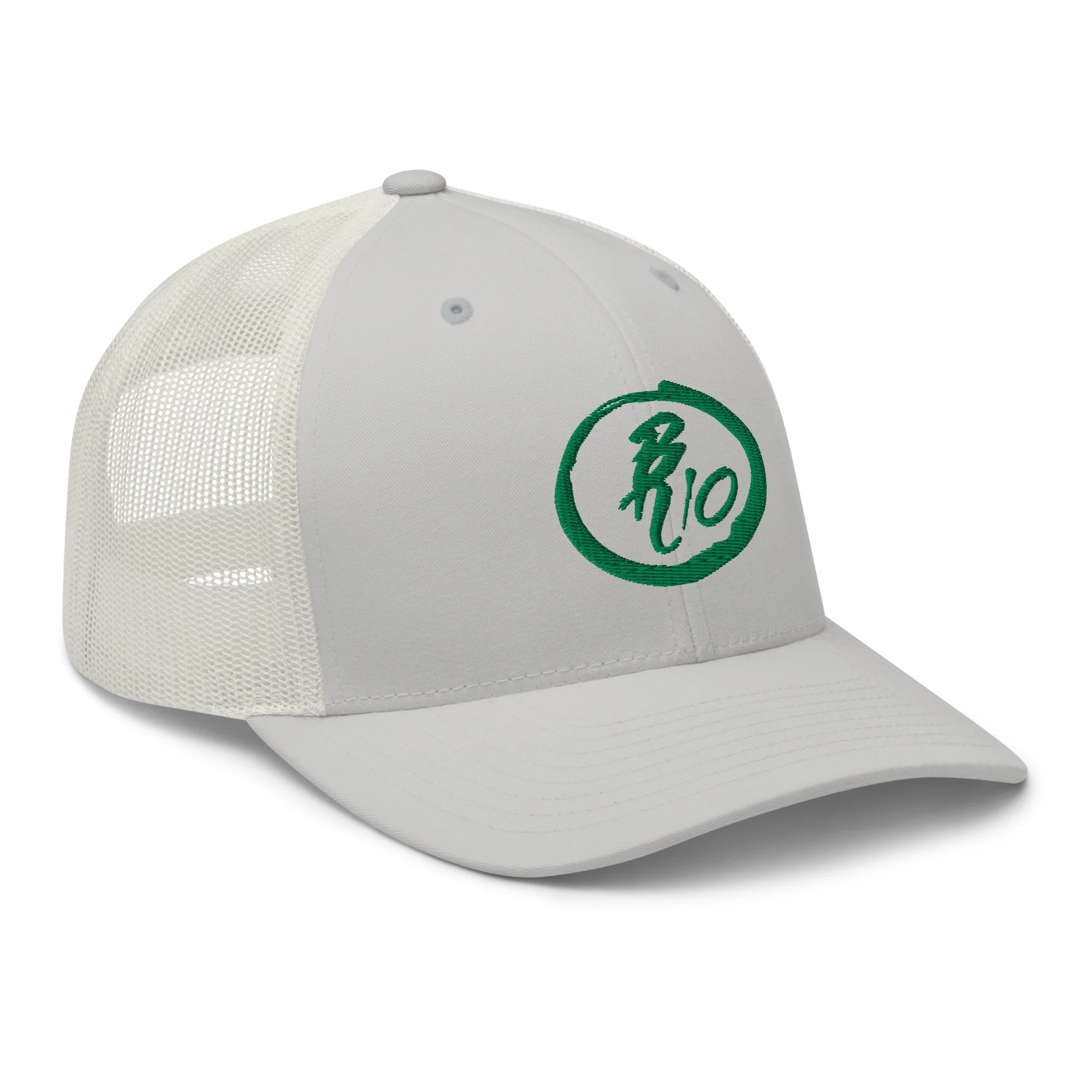 BR 10 Kelly Green Trucker Cap - Image 7