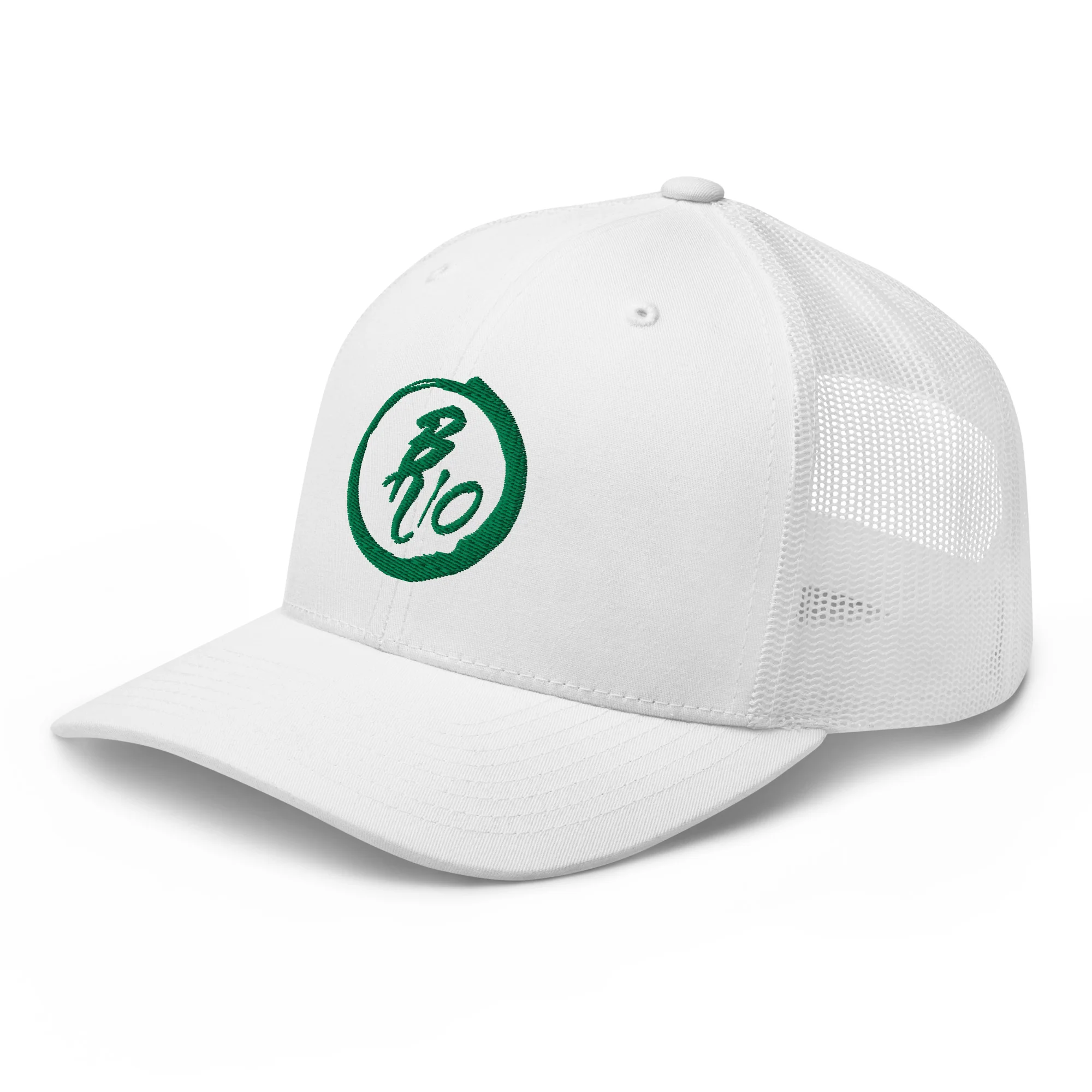 BR 10 Kelly Green Trucker Cap - Image 8