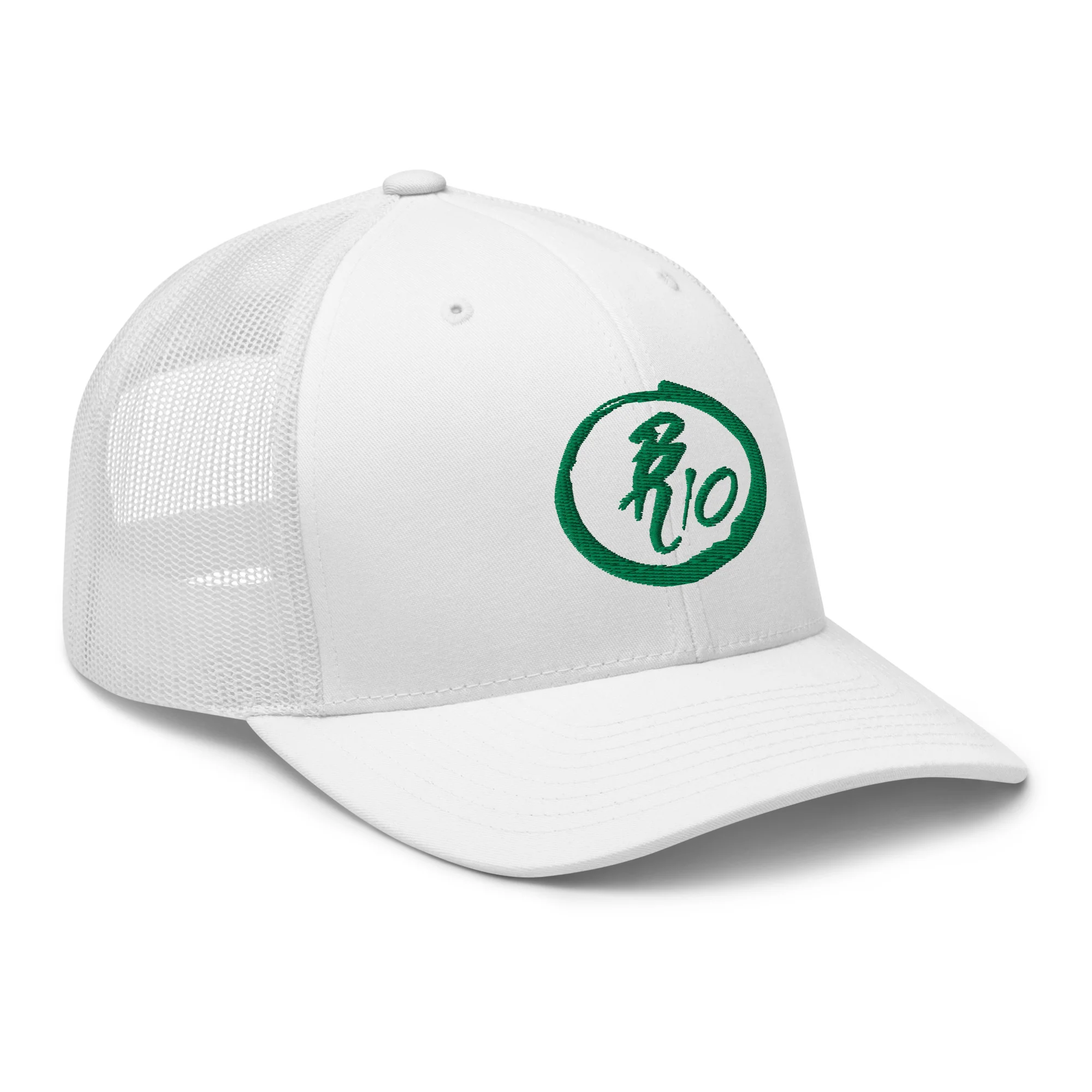 BR 10 Kelly Green Trucker Cap - Image 9