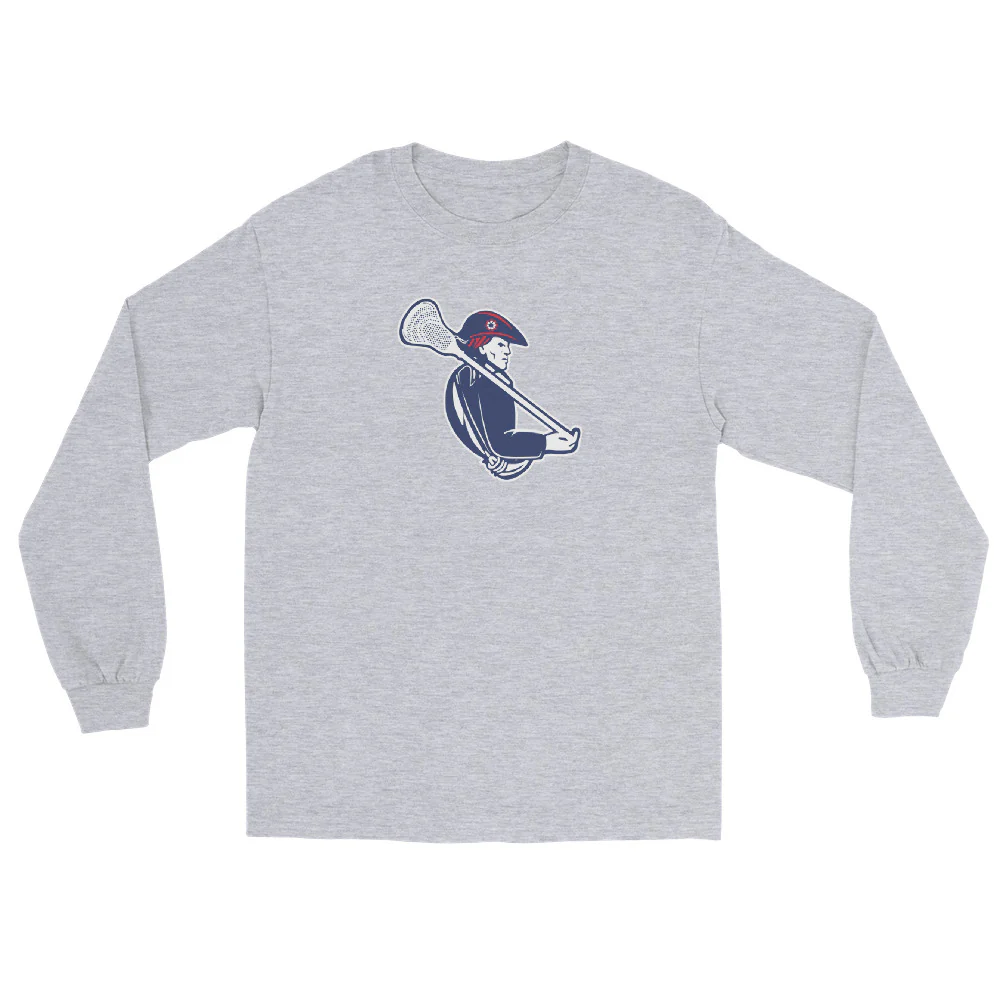 Bridgewater Minuteman Men’s Long Sleeve Shirt - Image 2