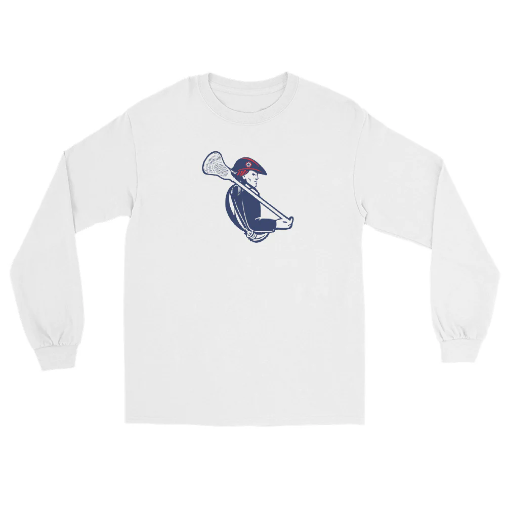 Bridgewater Minuteman Men’s Long Sleeve Shirt - Image 4