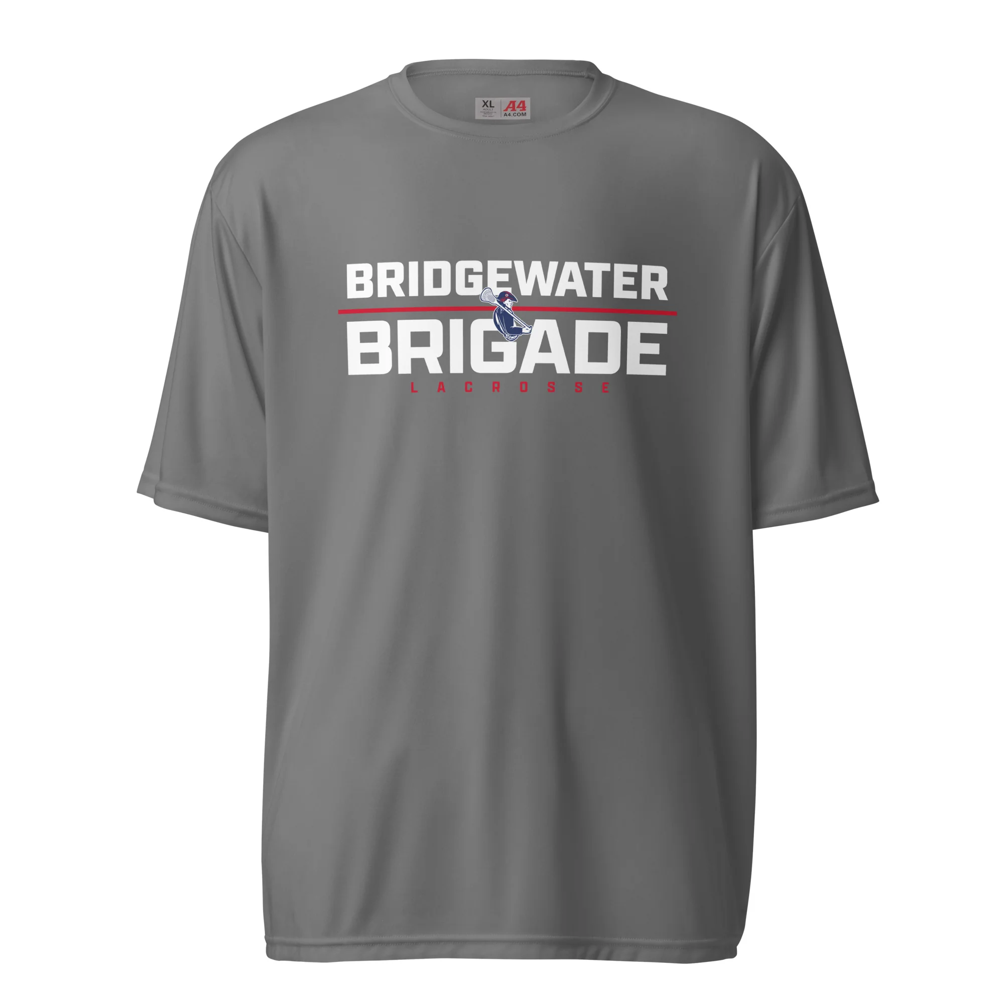 Bridgewater Stacked Unisex Performance T-Shirt - Image 2