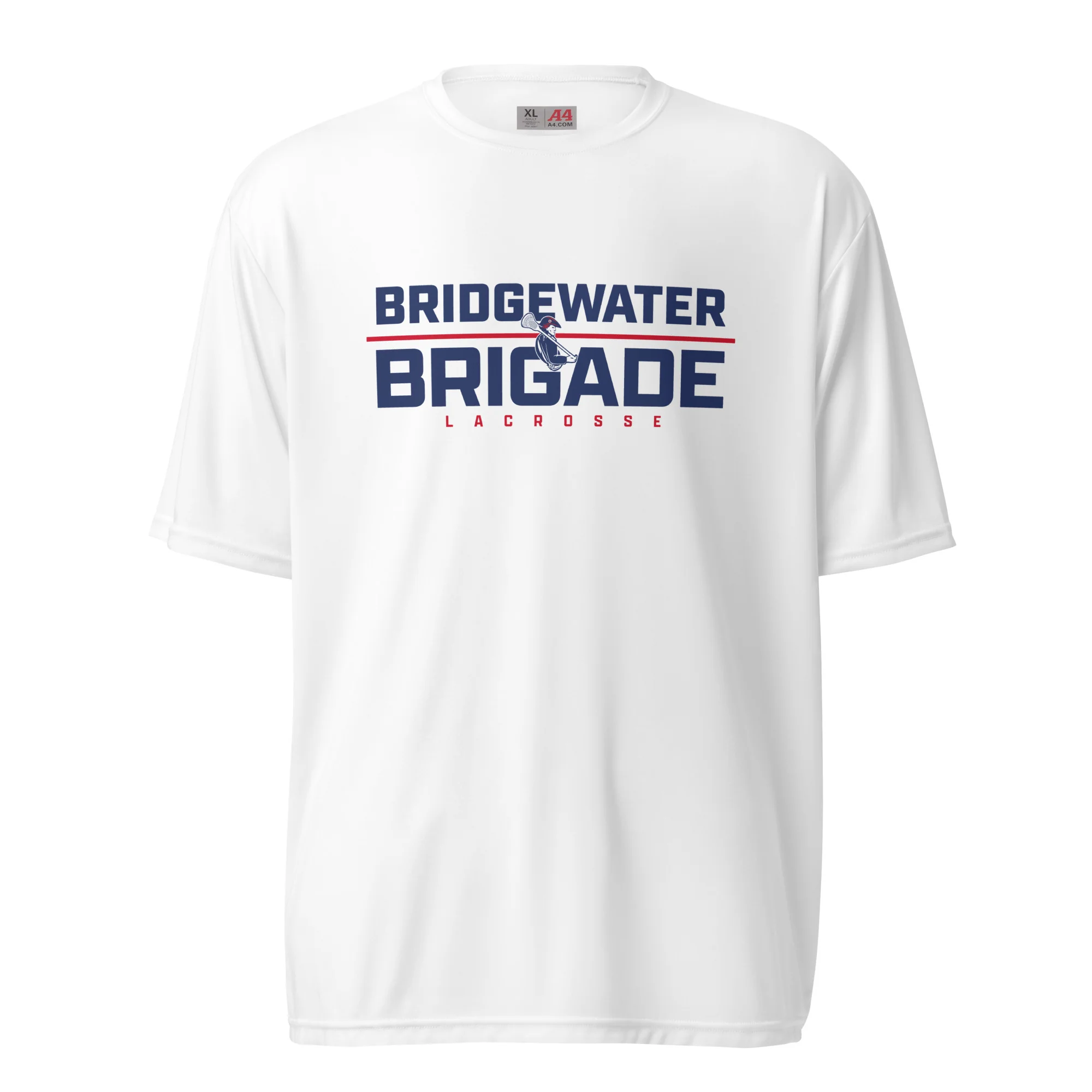 Bridgewater Stacked Unisex Performance T-Shirt - Image 3