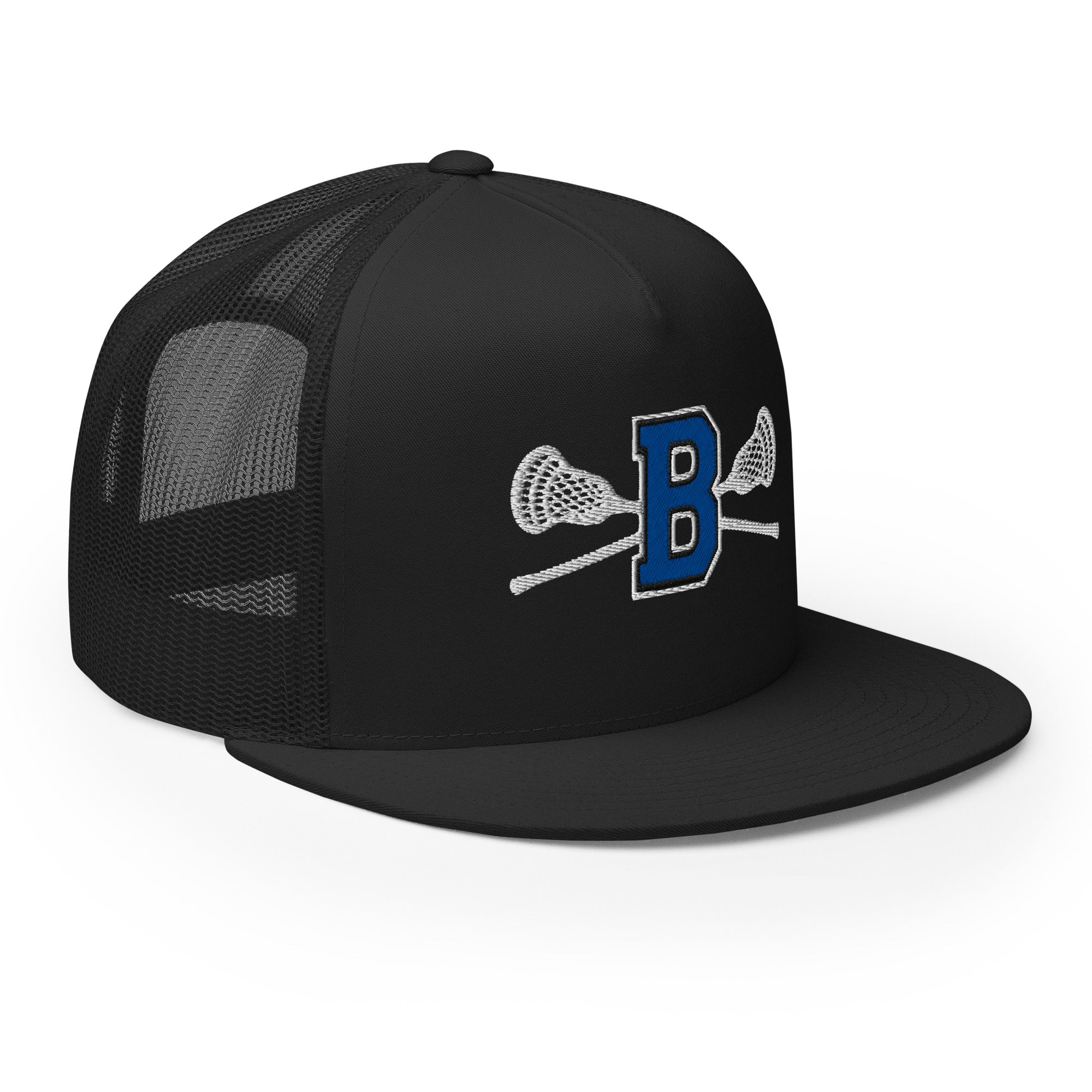 Brookfield Flat Brim Trucker Cap - Image 3