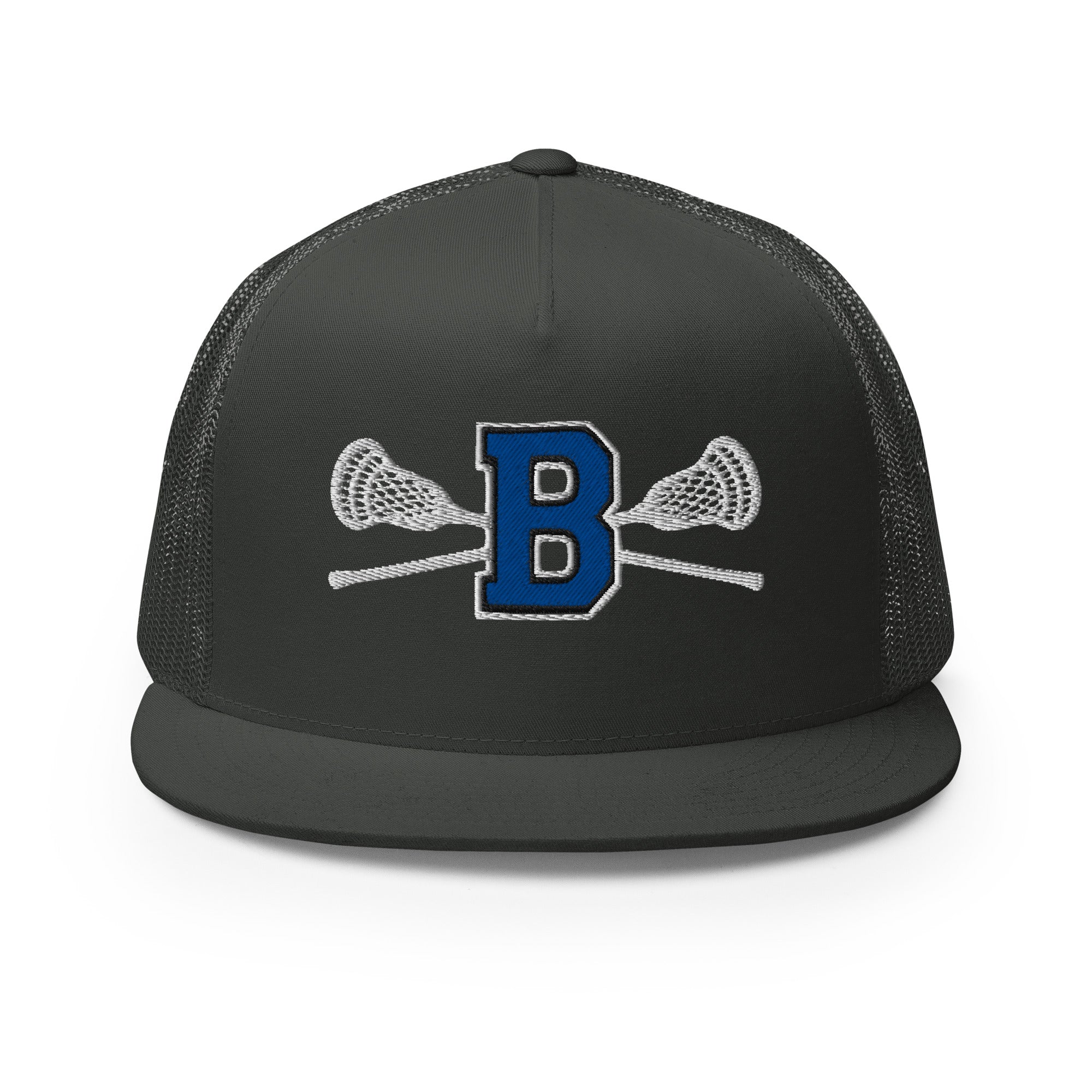 Brookfield Flat Brim Trucker Cap - Image 5