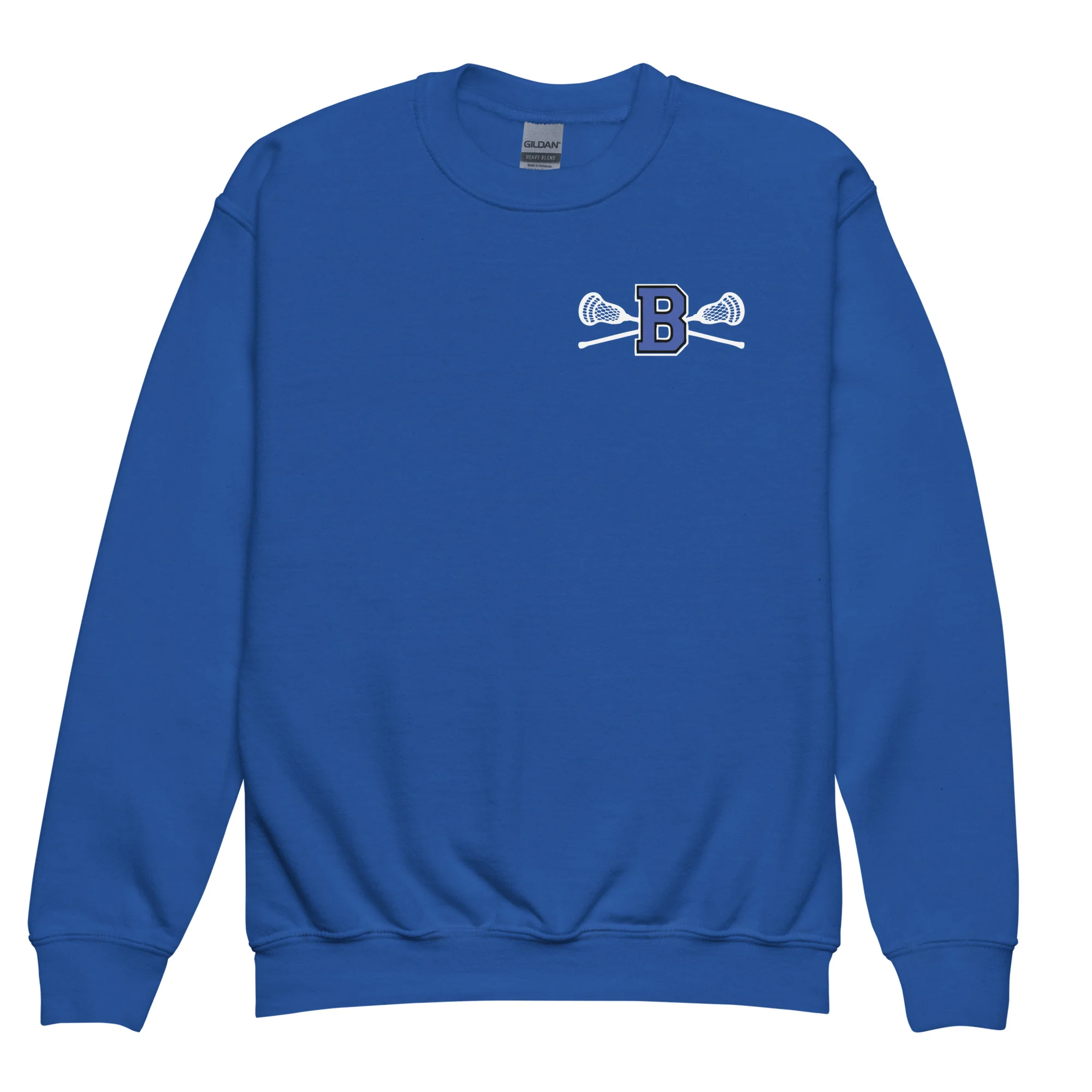 Brookfield YOUTH crewneck sweatshirt - with back print - Image 2