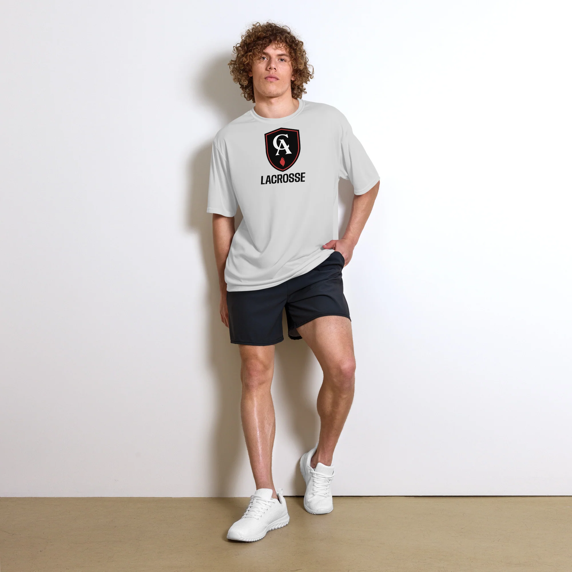 CA Unisex performance crew neck t-shirt - Image 3