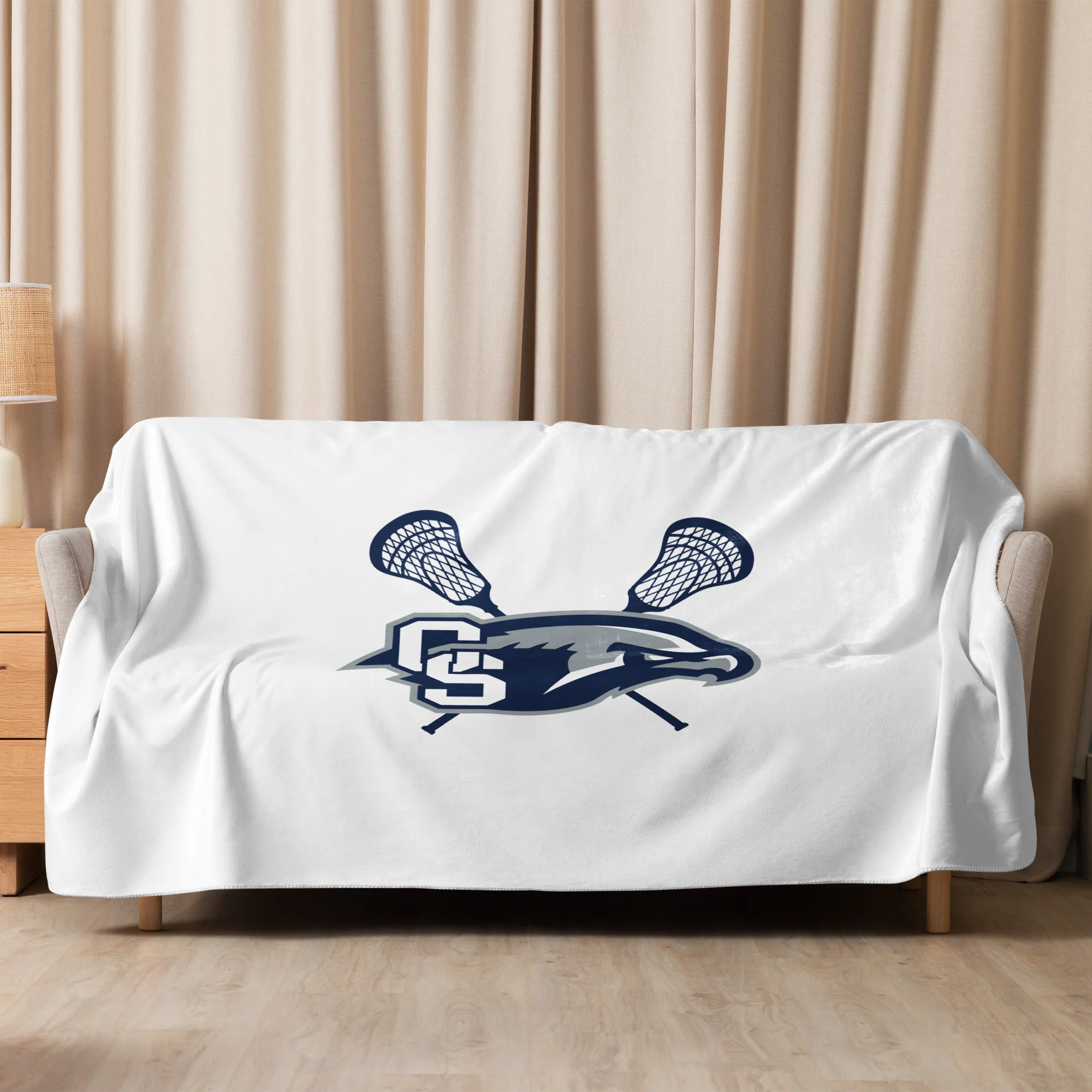 Cactus Shadows Sherpa Blanket