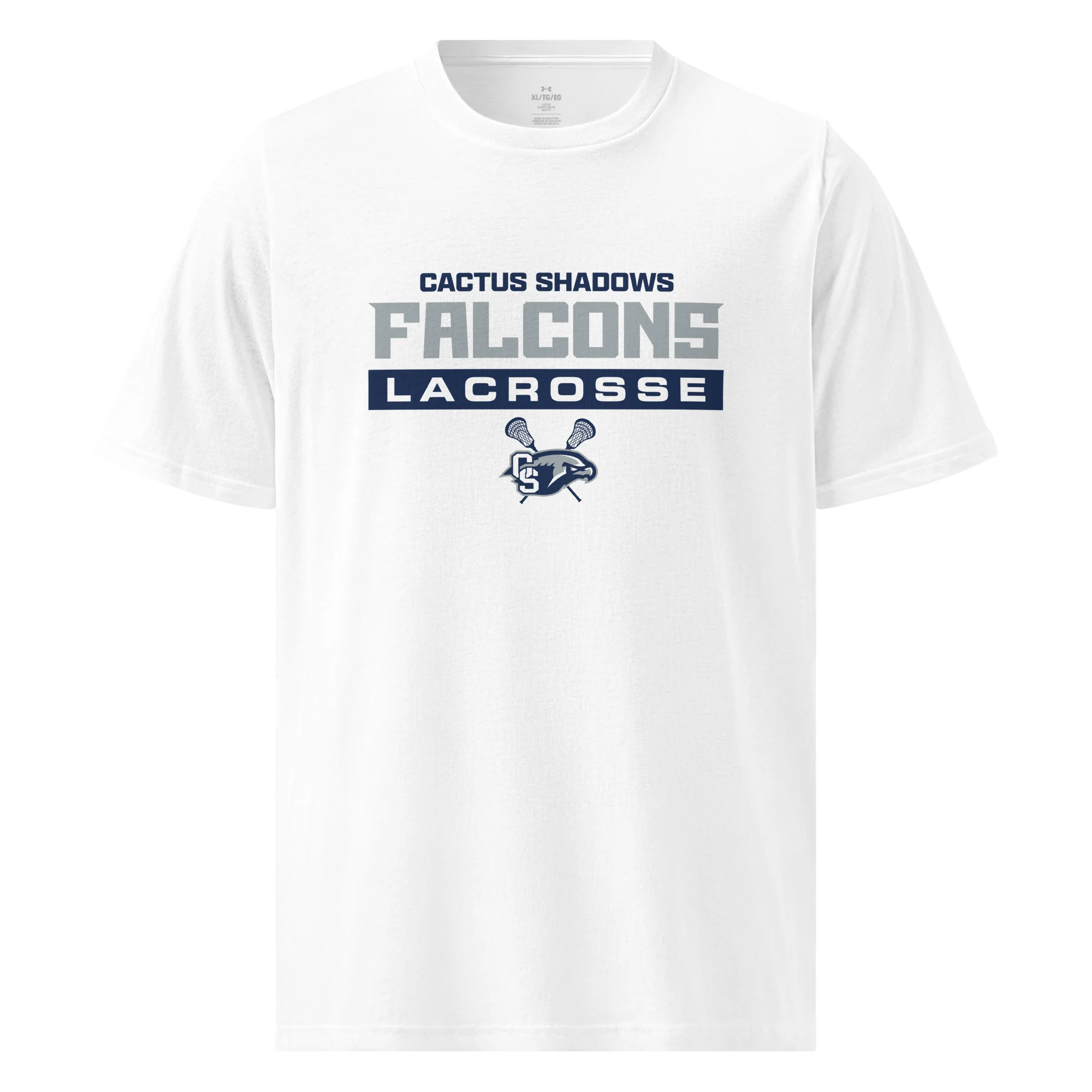 Cactus Shadows Text Under ArmourⓇ Athletic t-shirt - Image 3