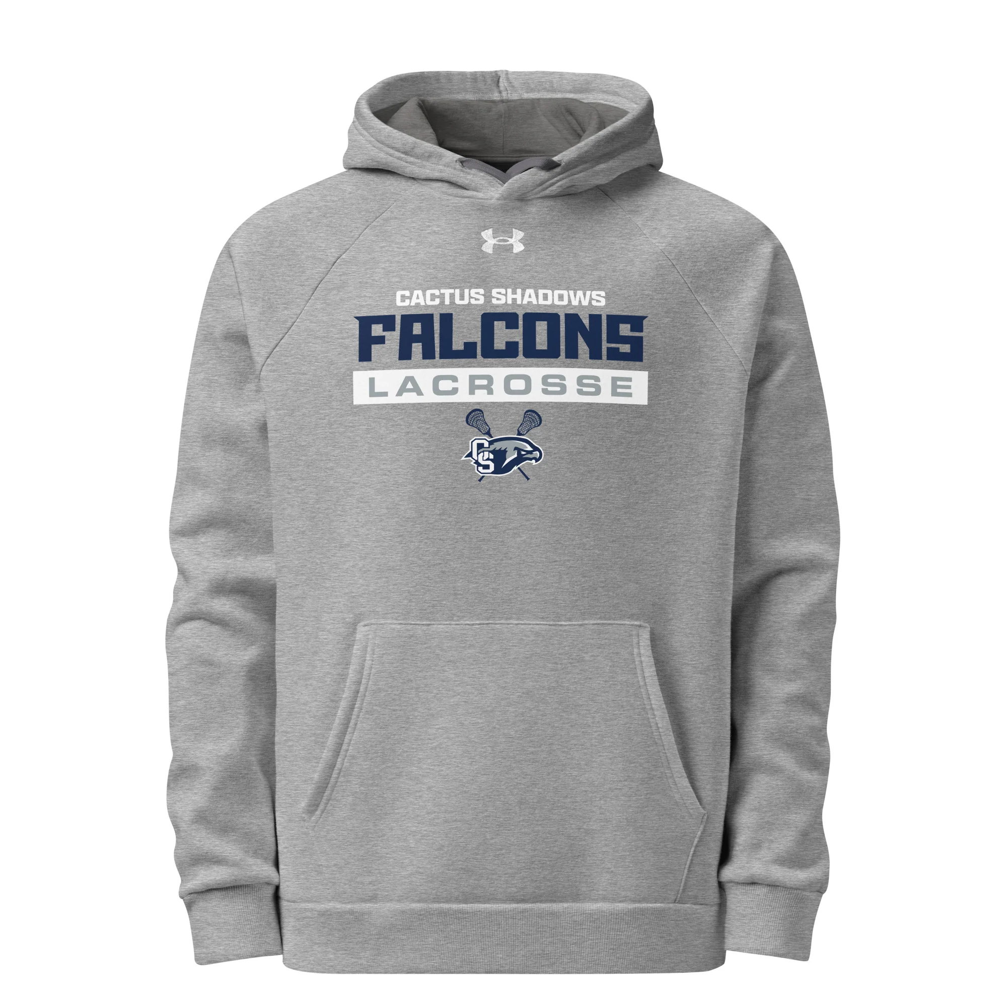 Cactus Shadows Text Under Armour® Hoodie - Image 2