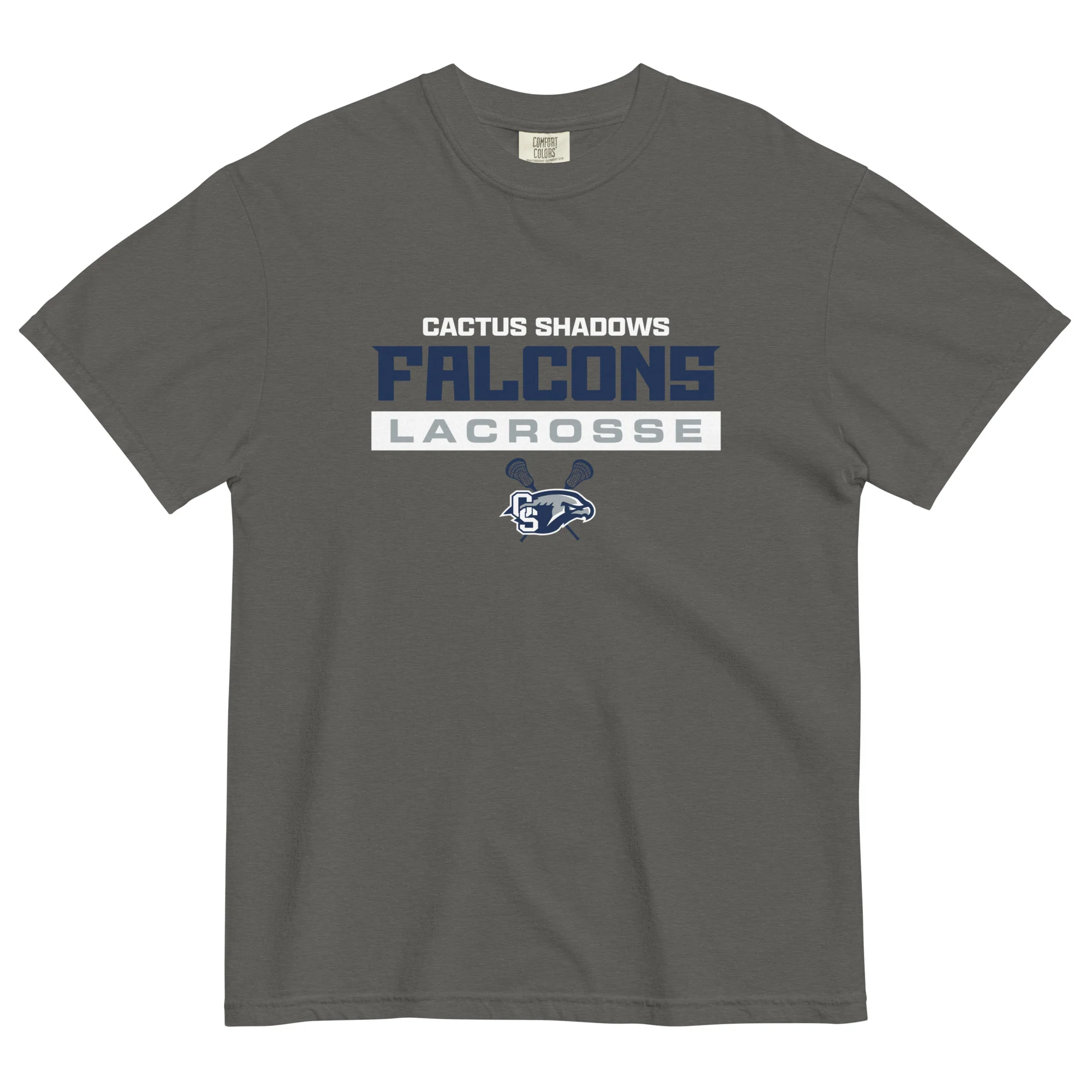 Cactus Shadows Text Unisex garment-dyed t-shirt - Image 2