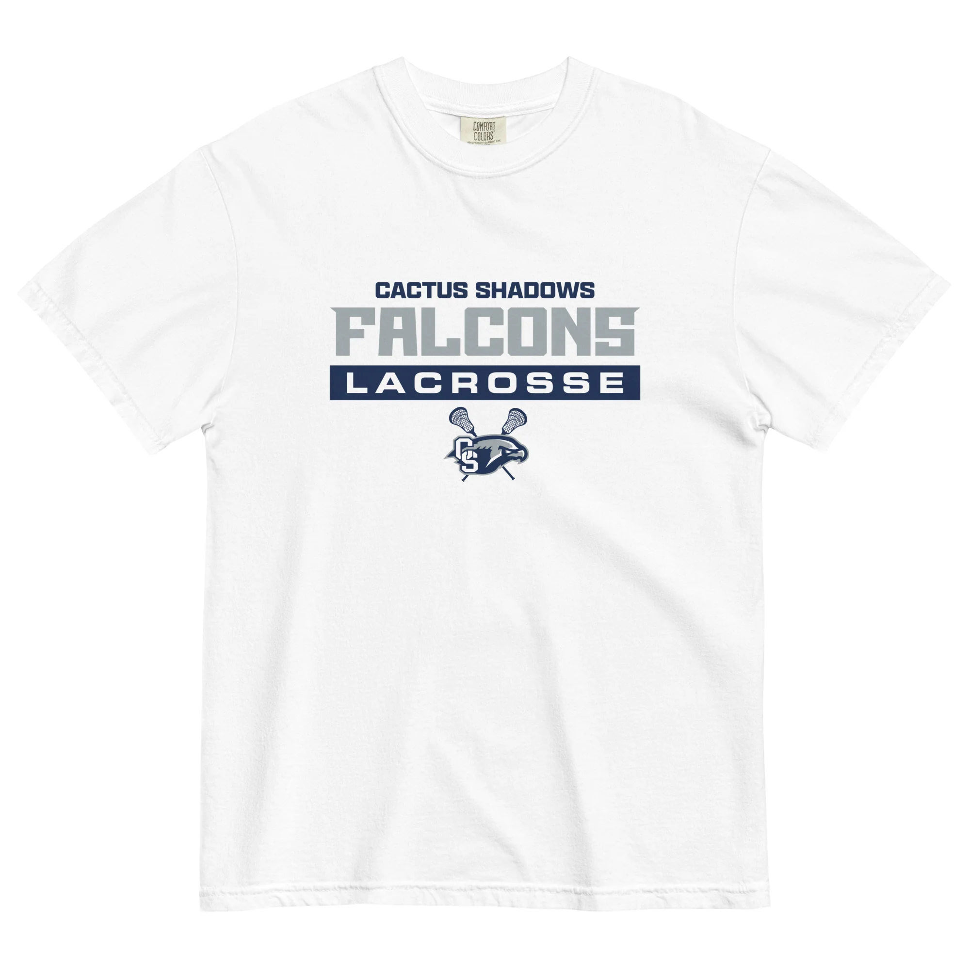Cactus Shadows Text Unisex garment-dyed t-shirt - Image 4