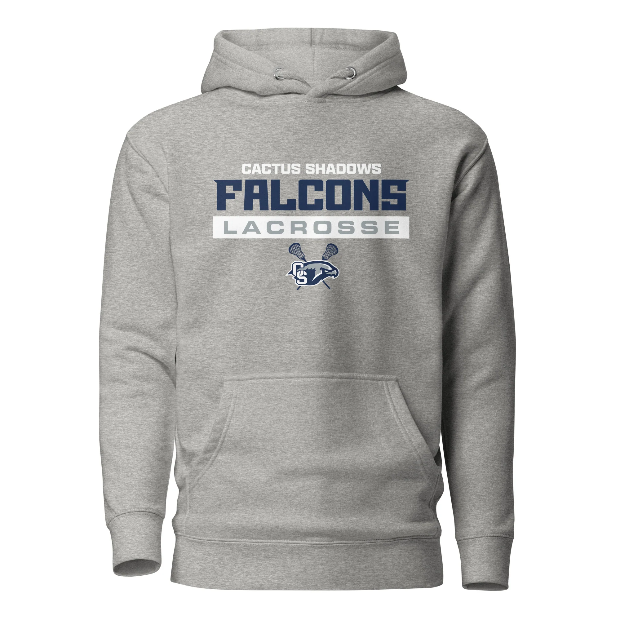 Cactus Shadows Text Unisex Hoodie - Image 2