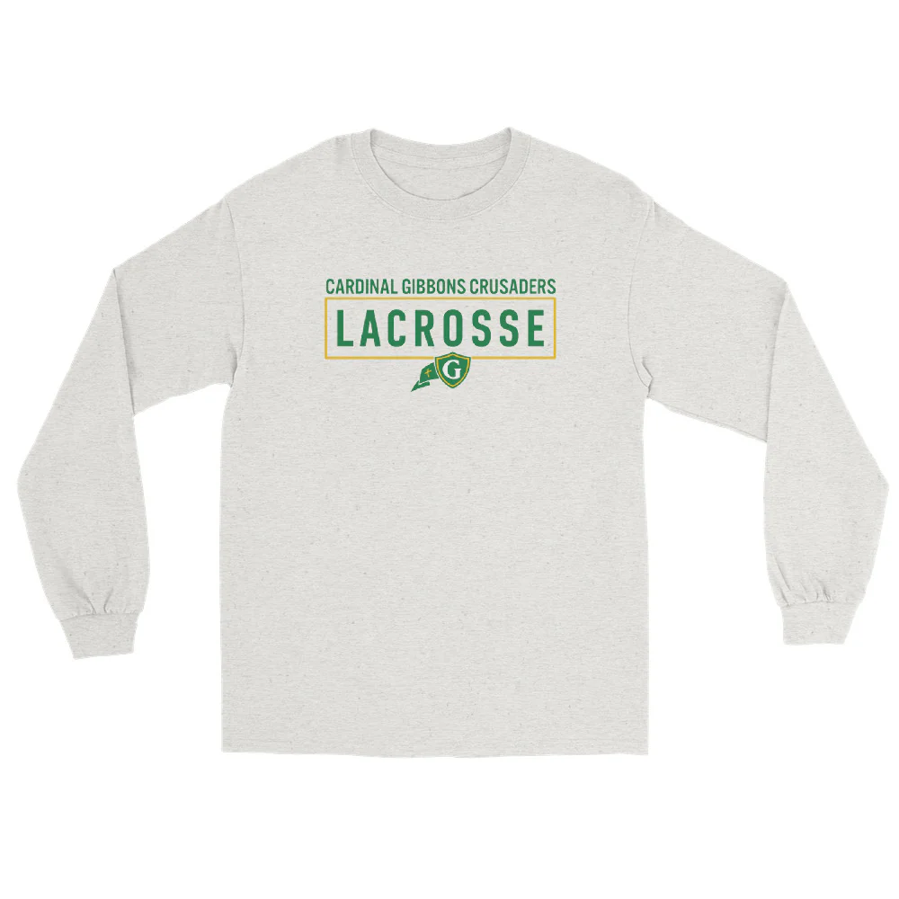 Cardinal Gibbons Menās Long Sleeve Shirt - Image 3