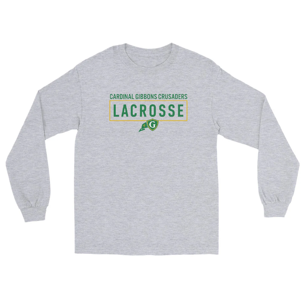 Cardinal Gibbons Menās Long Sleeve Shirt - Image 5