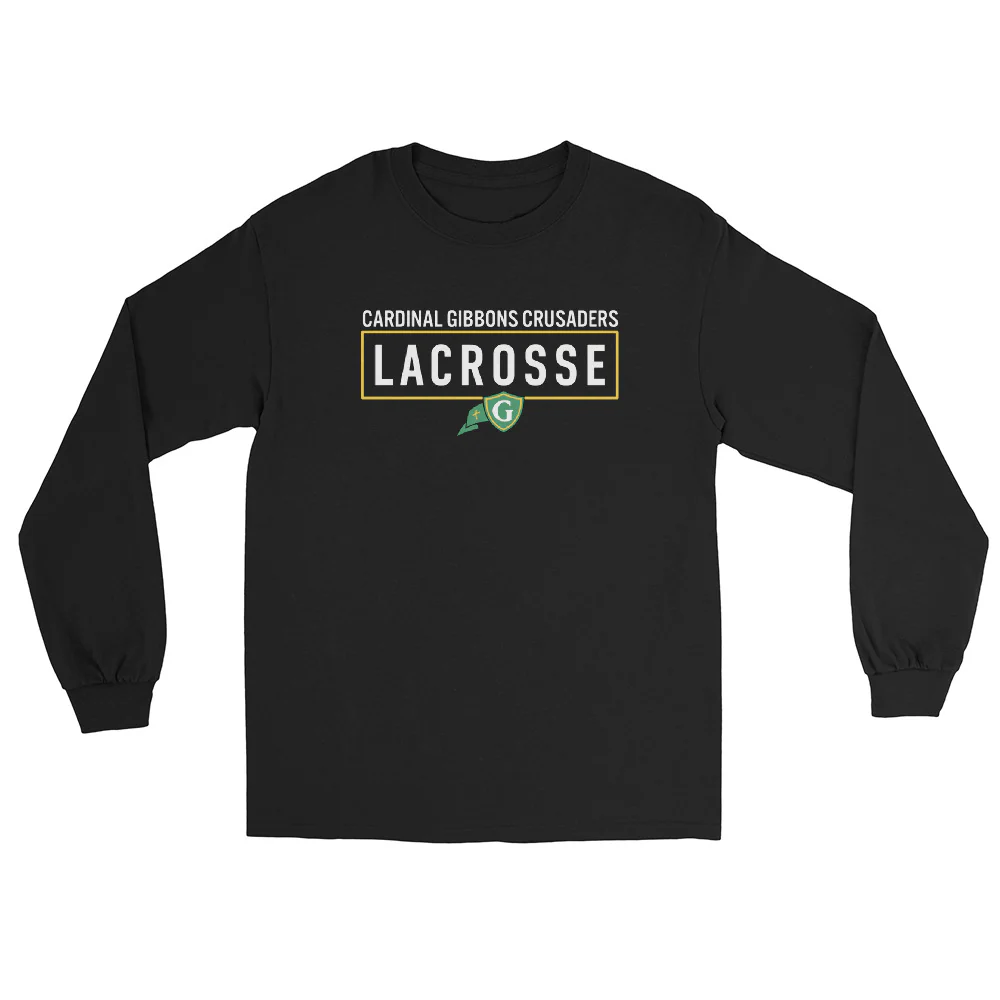 Cardinal Gibbons Menās Long Sleeve Shirt - Image 7