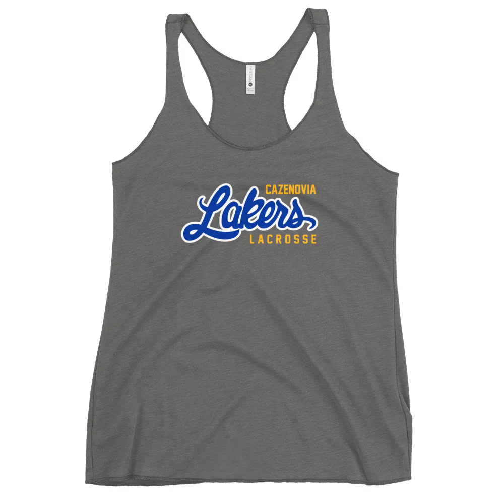 Cazenovia Lakers Women's Racerback Tank - Image 2