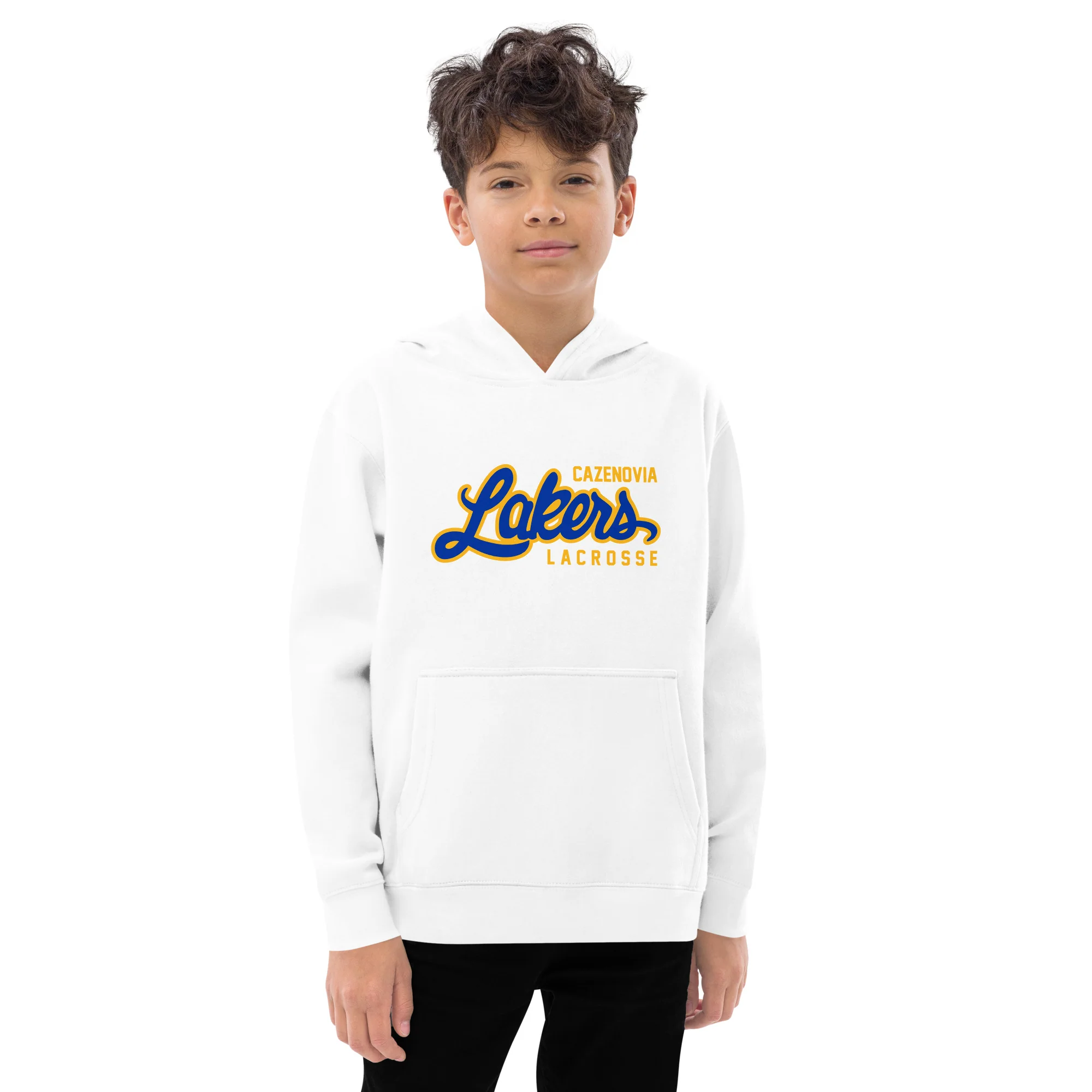 Cazenovia Lakers Youth Fleece Hoodie - Image 3