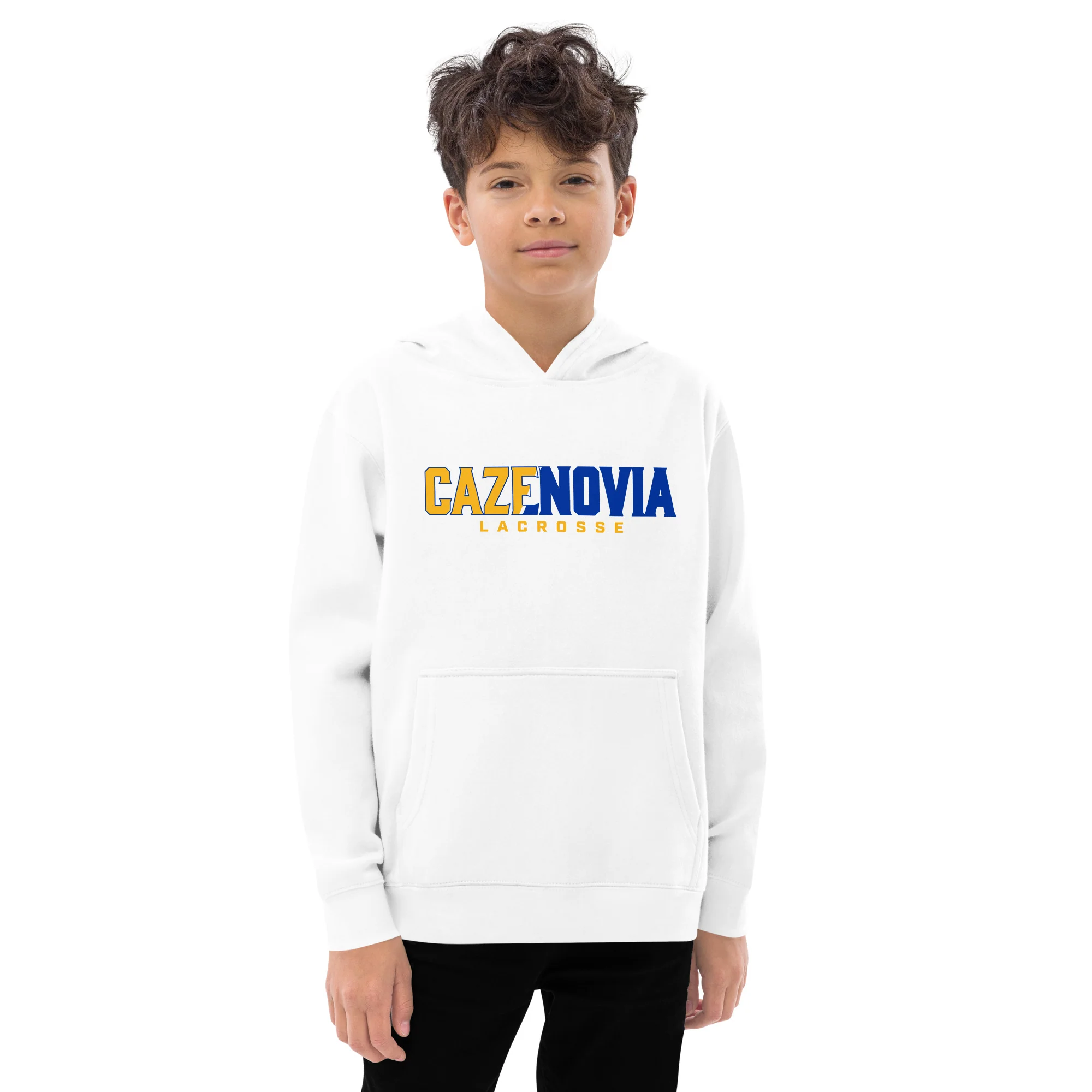 Cazenovia Split Youth Fleece Hoodie - Image 3
