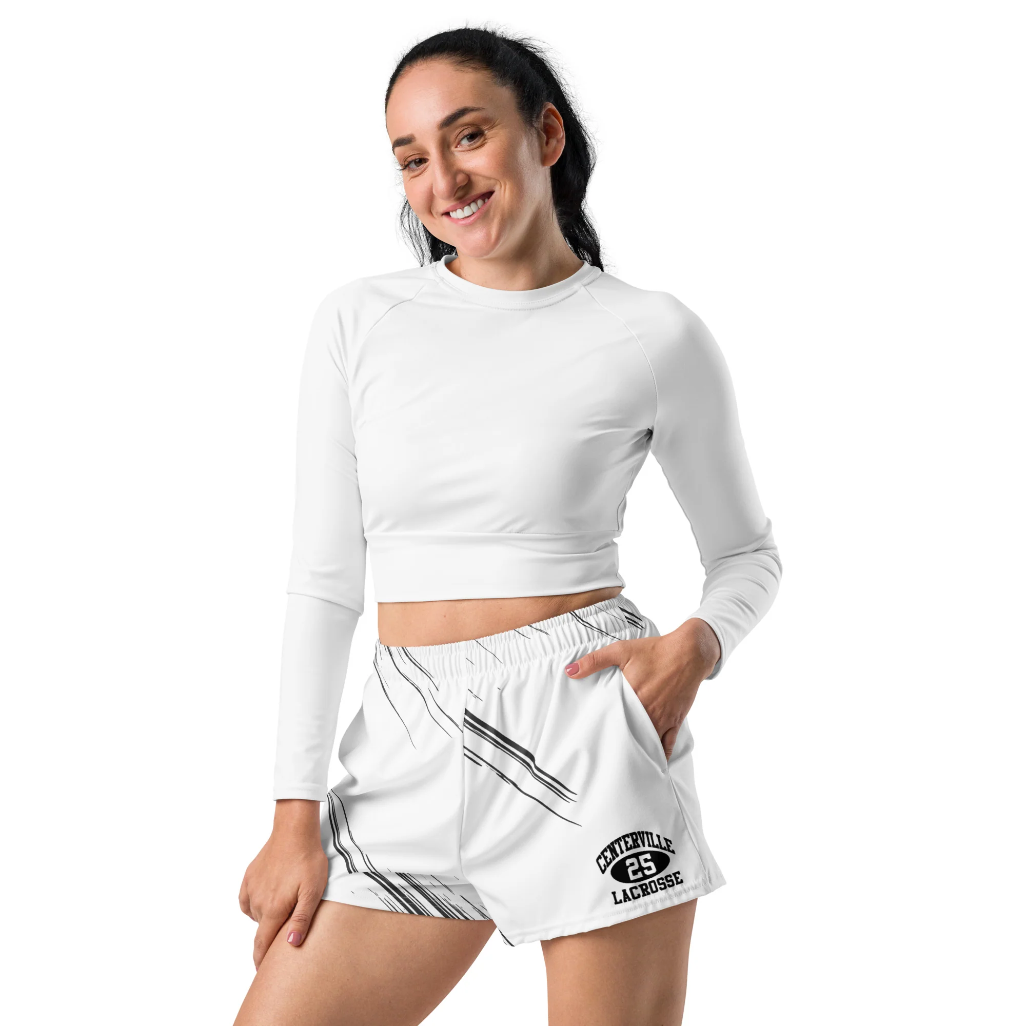 Centerville Womens Athletic Shorts - Image 3