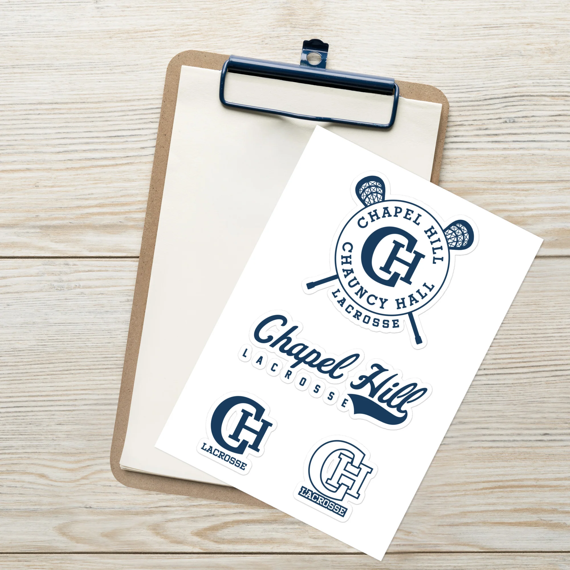 Chapel Hill Sticker sheet