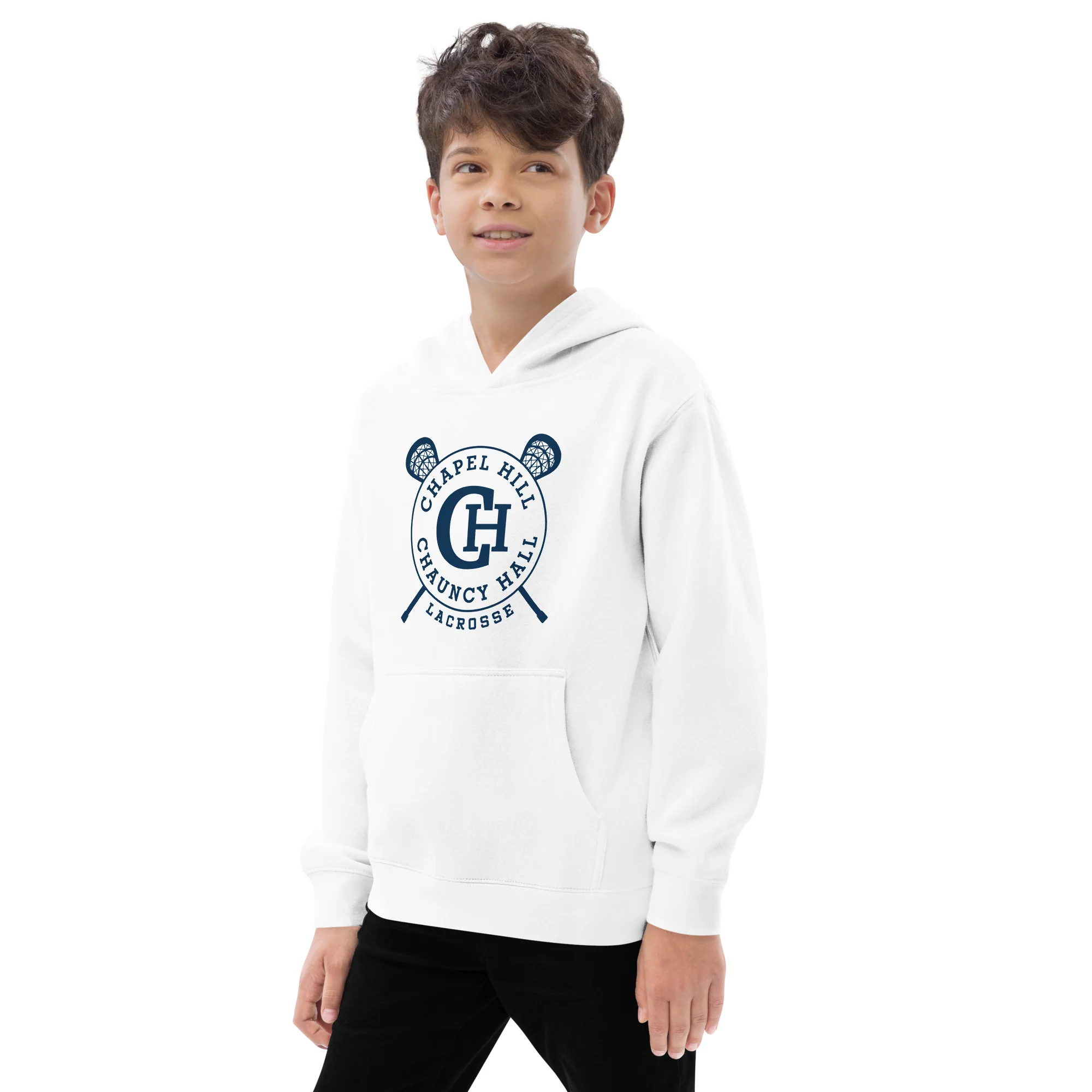 Chapel Hill YOUTH Fleece Hoodie - Image 4