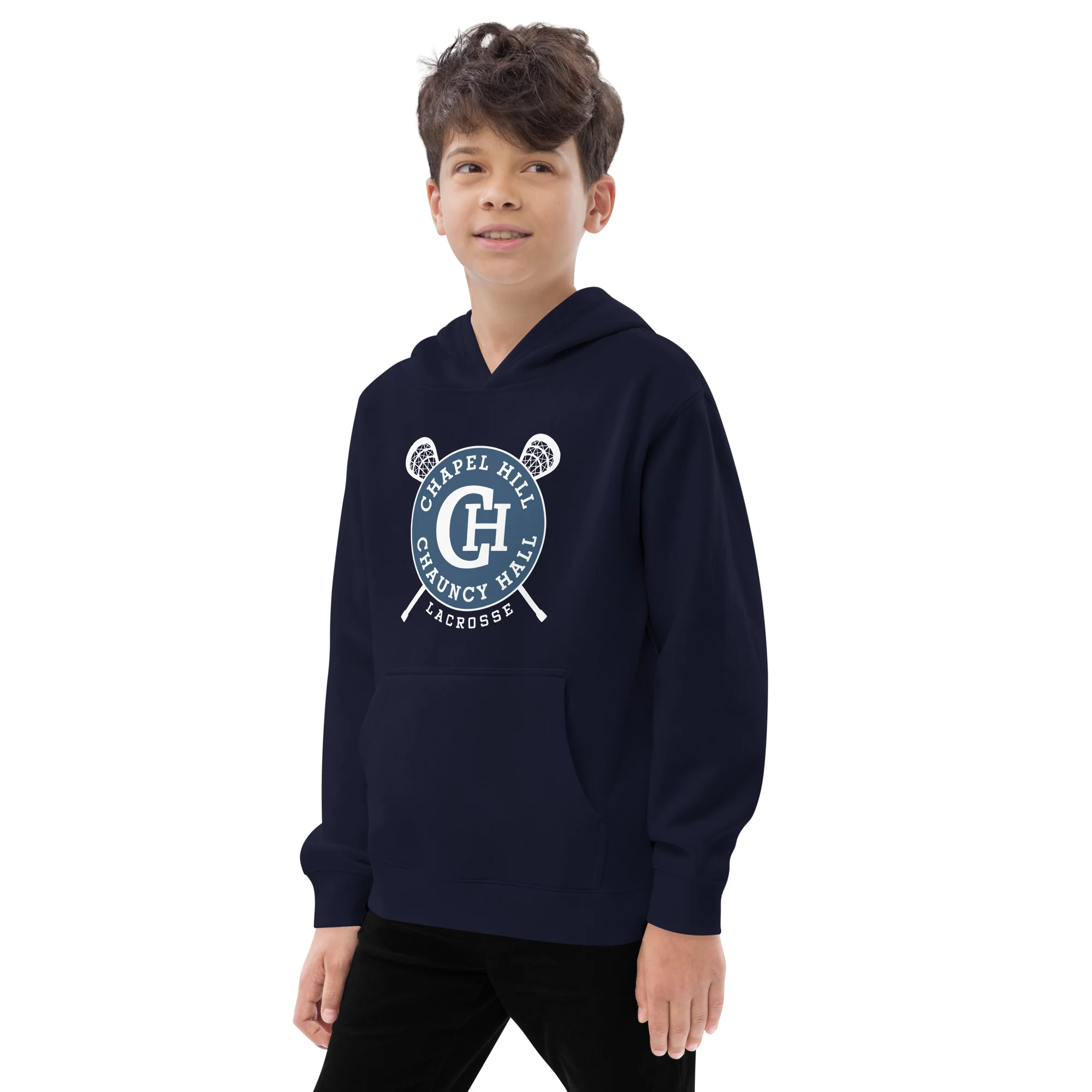 Chapel Hill YOUTH Fleece Hoodie - Image 7