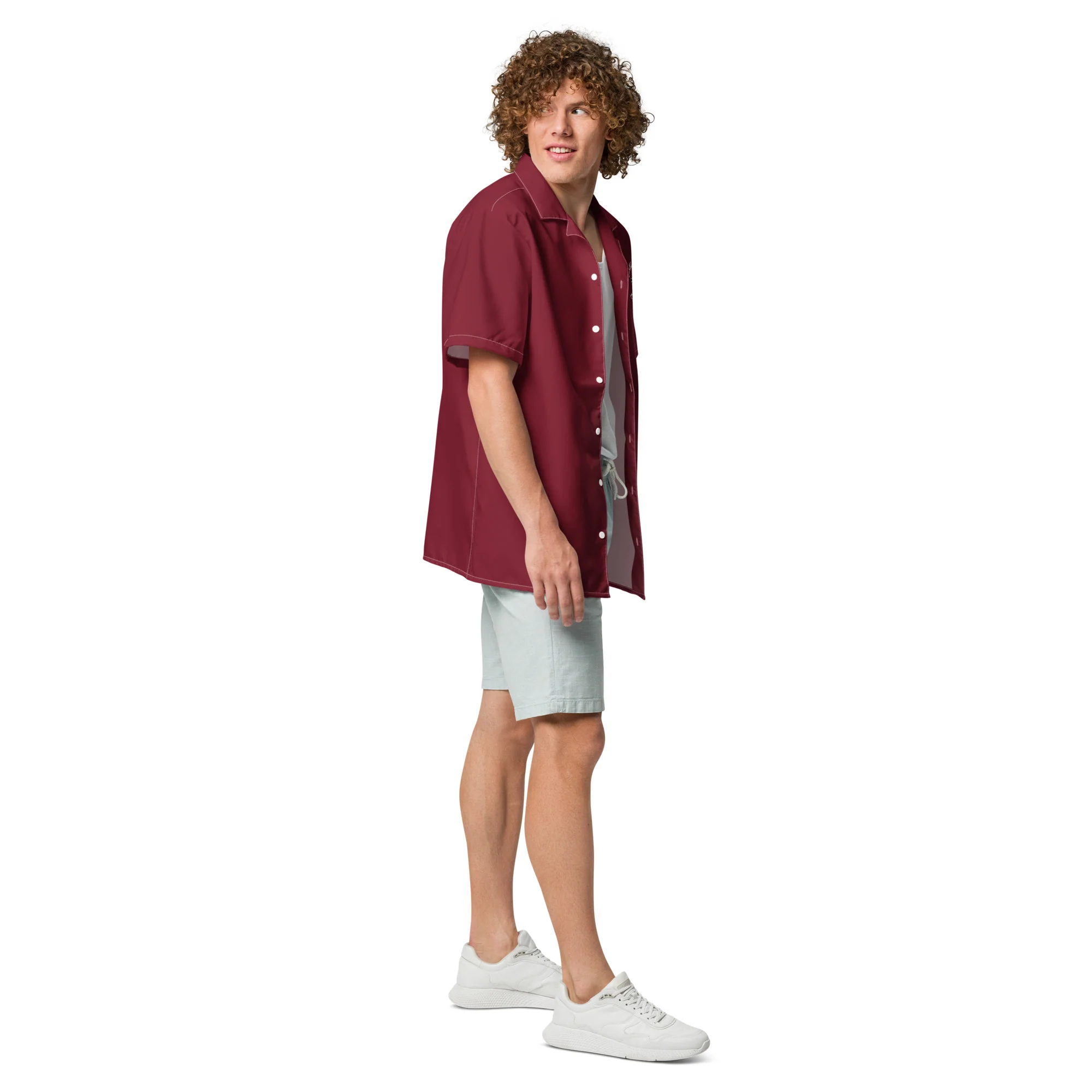 Chelmsford Unisex button shirt - Image 3