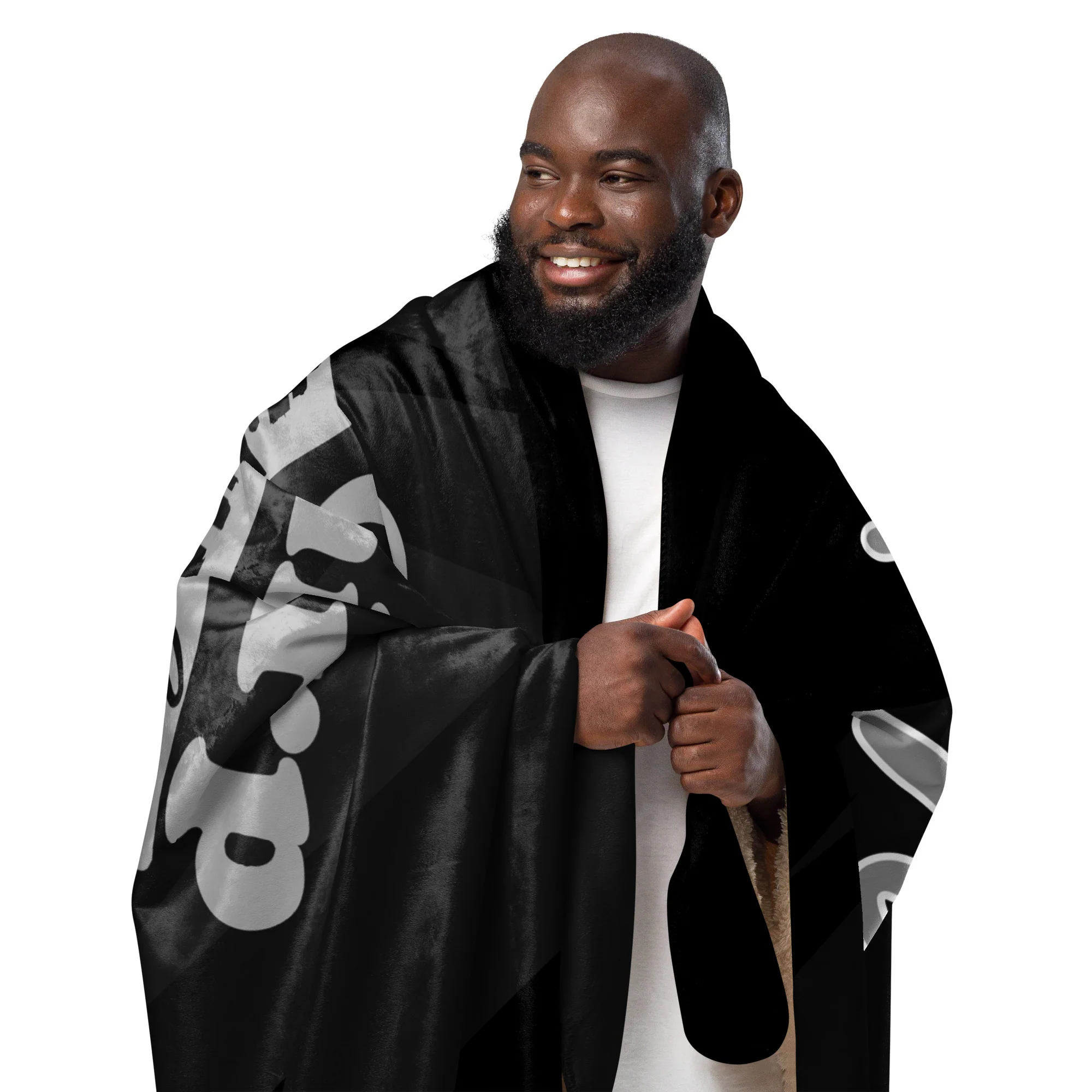 Chirp City Dual Logo Sherpa blanket - Image 3