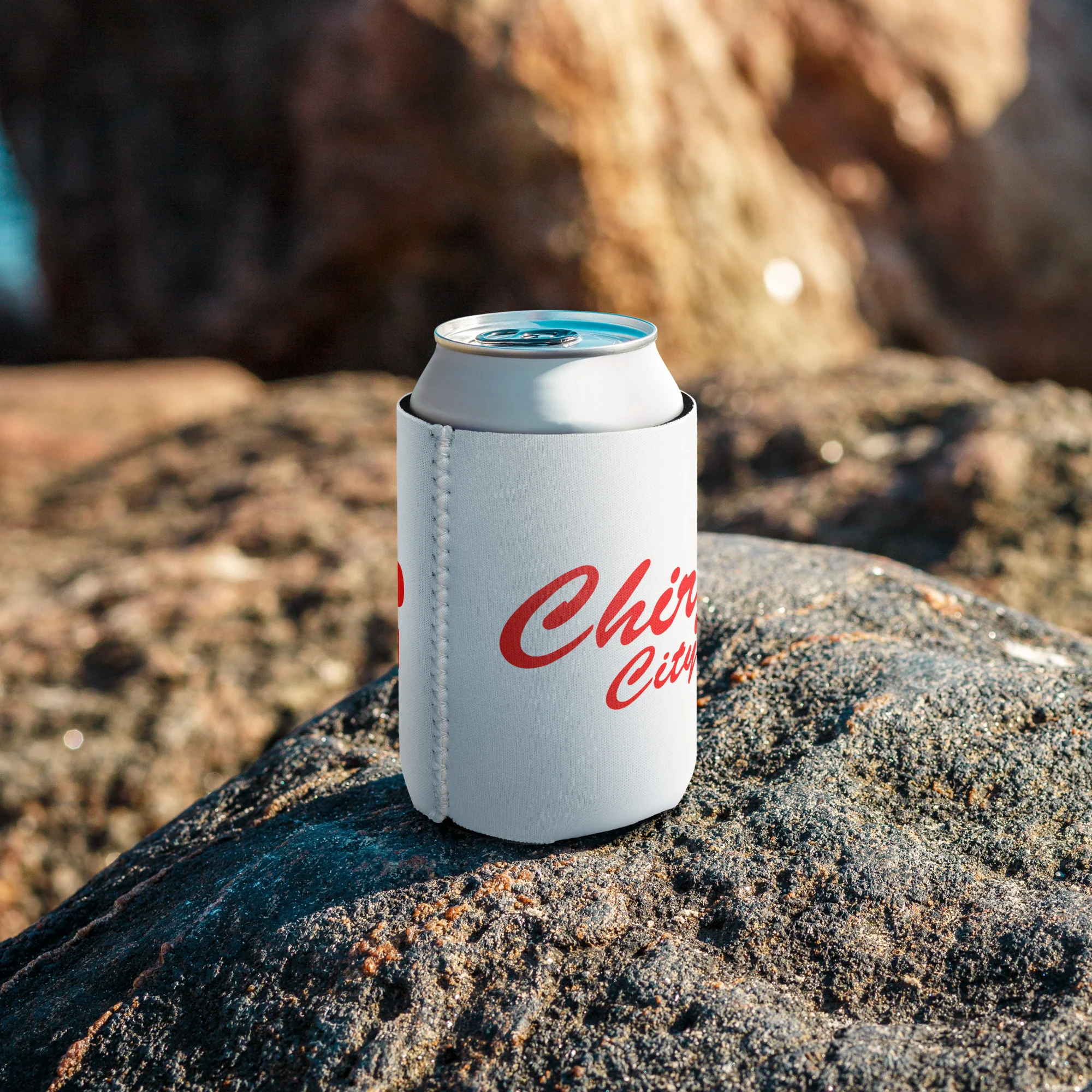 Chirp City Script Can cooler