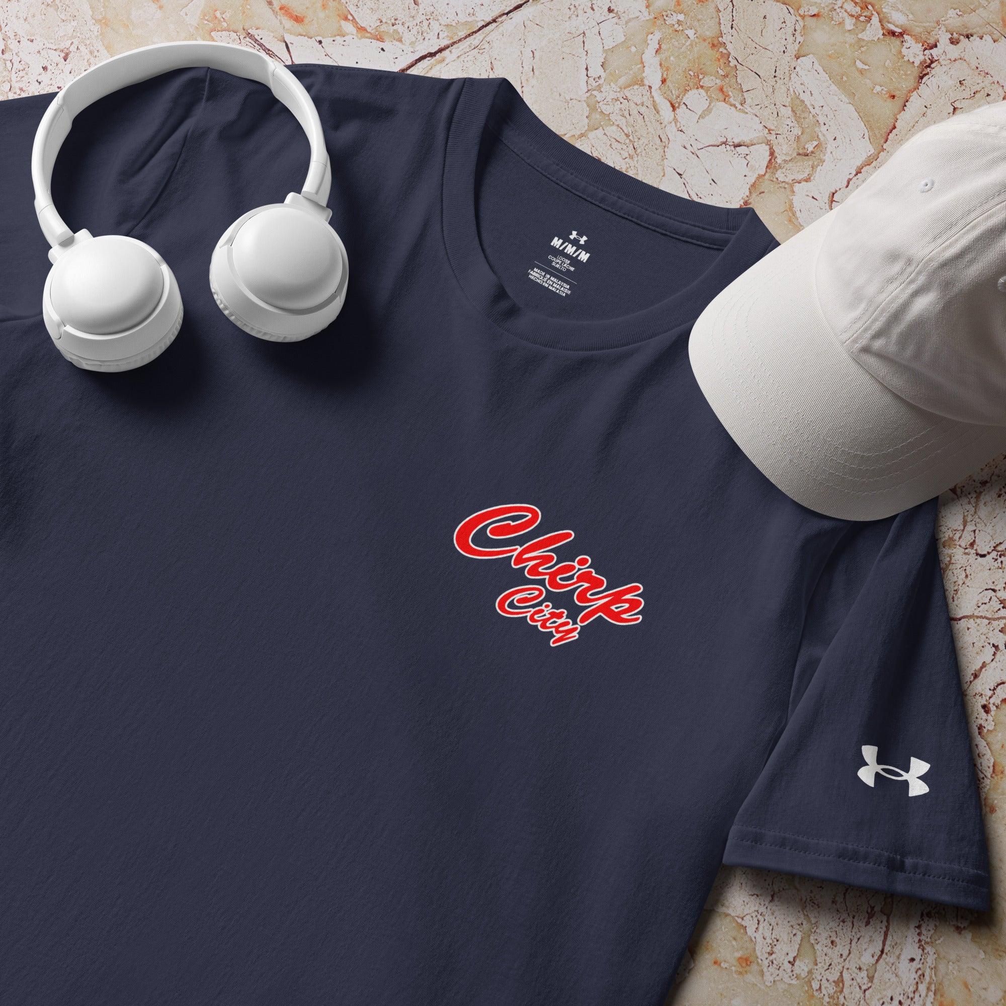 Chirp City Script Under ArmourⓇ athletic t-shirt - Image 2