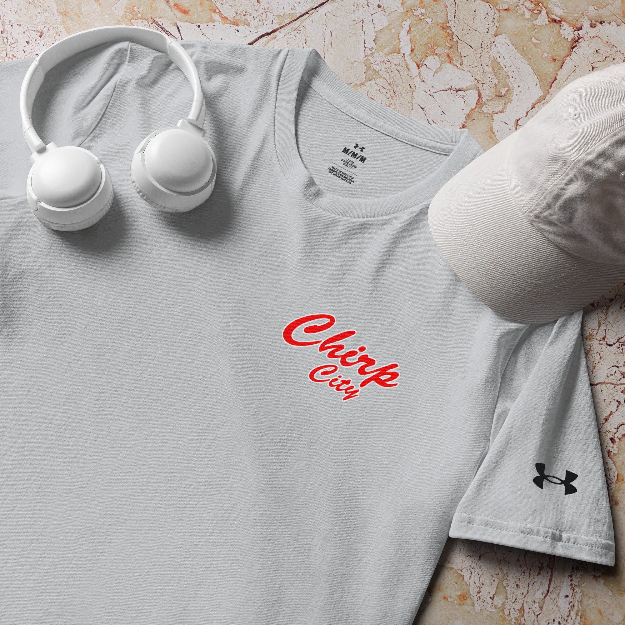 Chirp City Script Under ArmourⓇ athletic t-shirt - Image 3