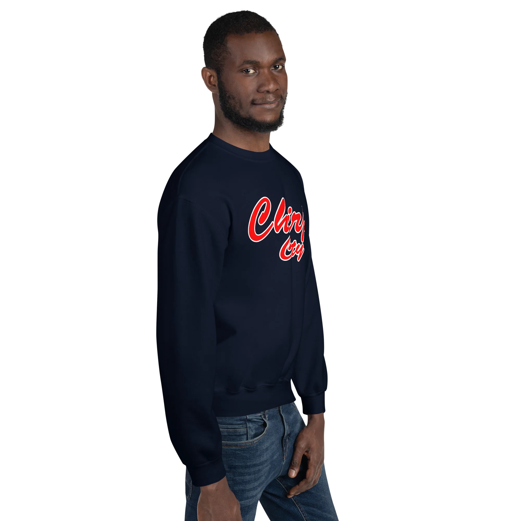 Chirp City Script Unisex Sweatshirt - Image 13