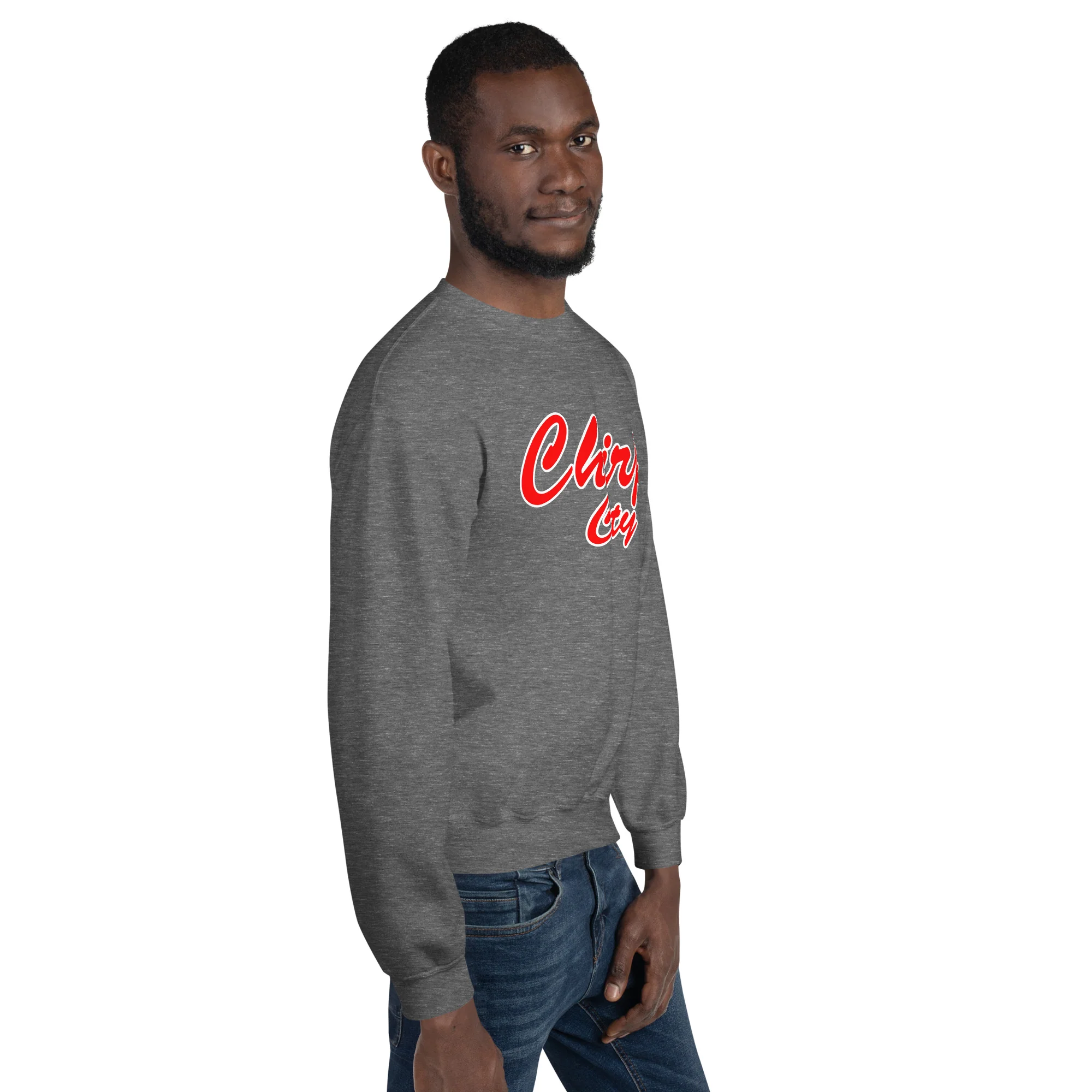 Chirp City Script Unisex Sweatshirt - Image 25