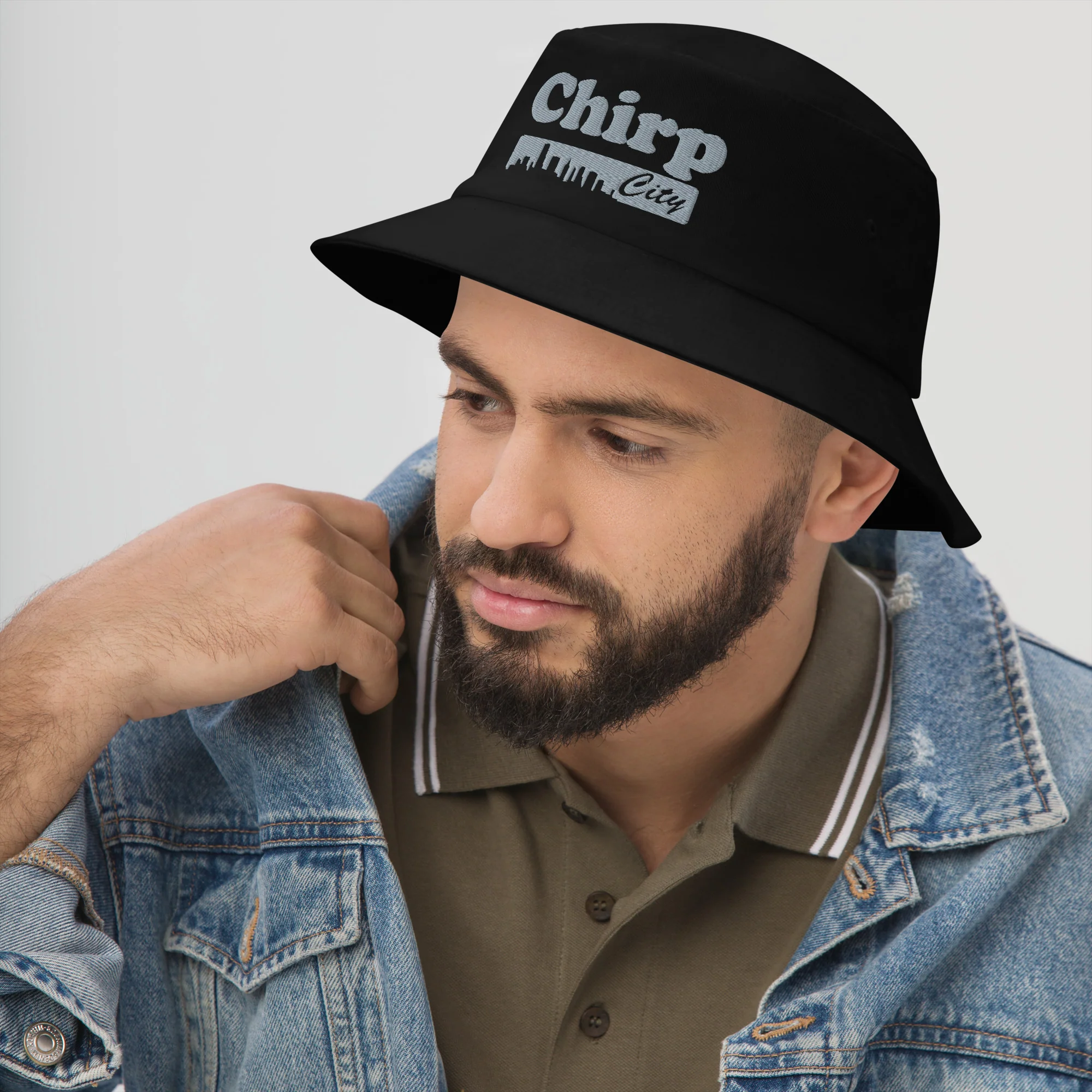 Chirp City Skyline Bucket Hat - Image 2