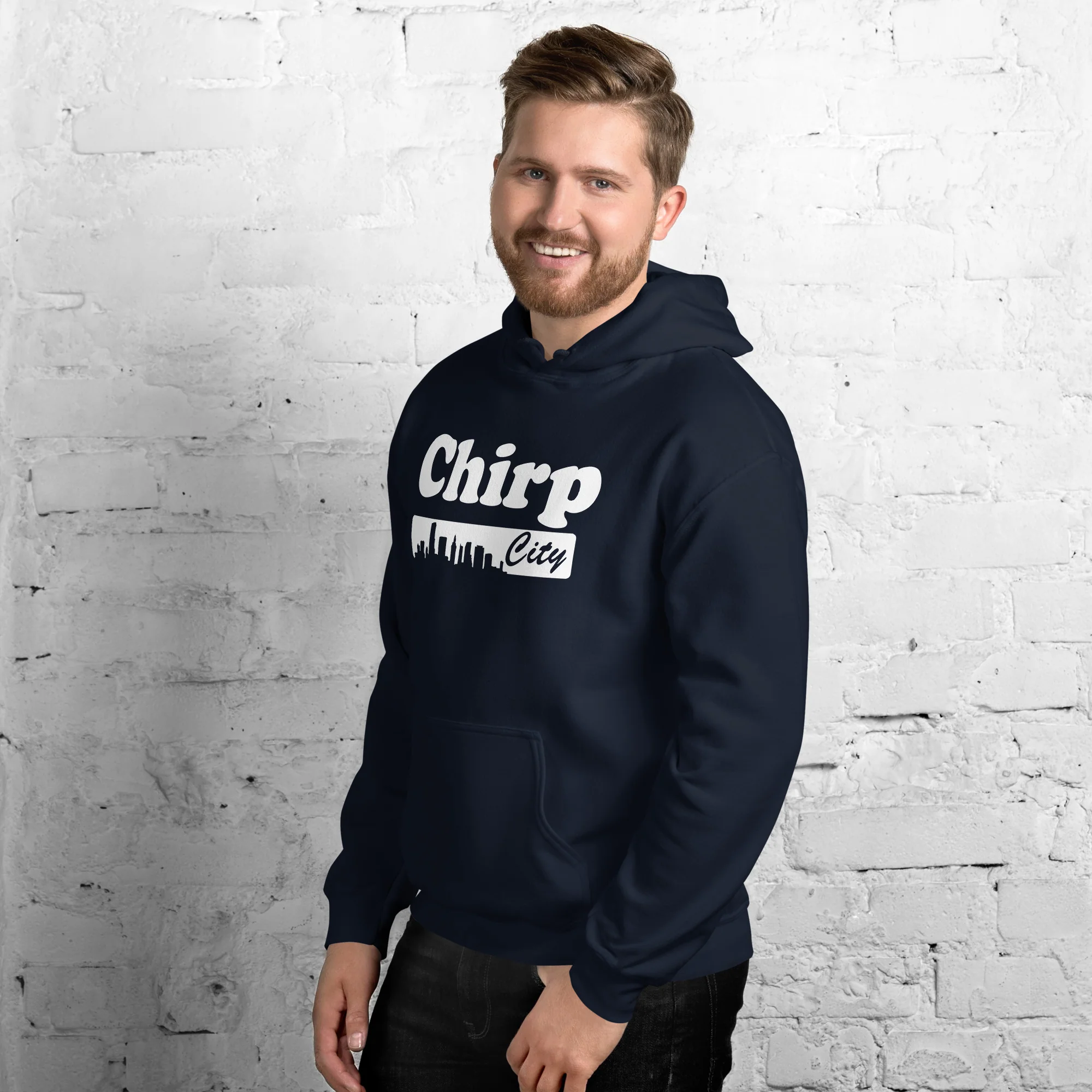 Chirp City Skyline Unisex Hoodie - Image 14
