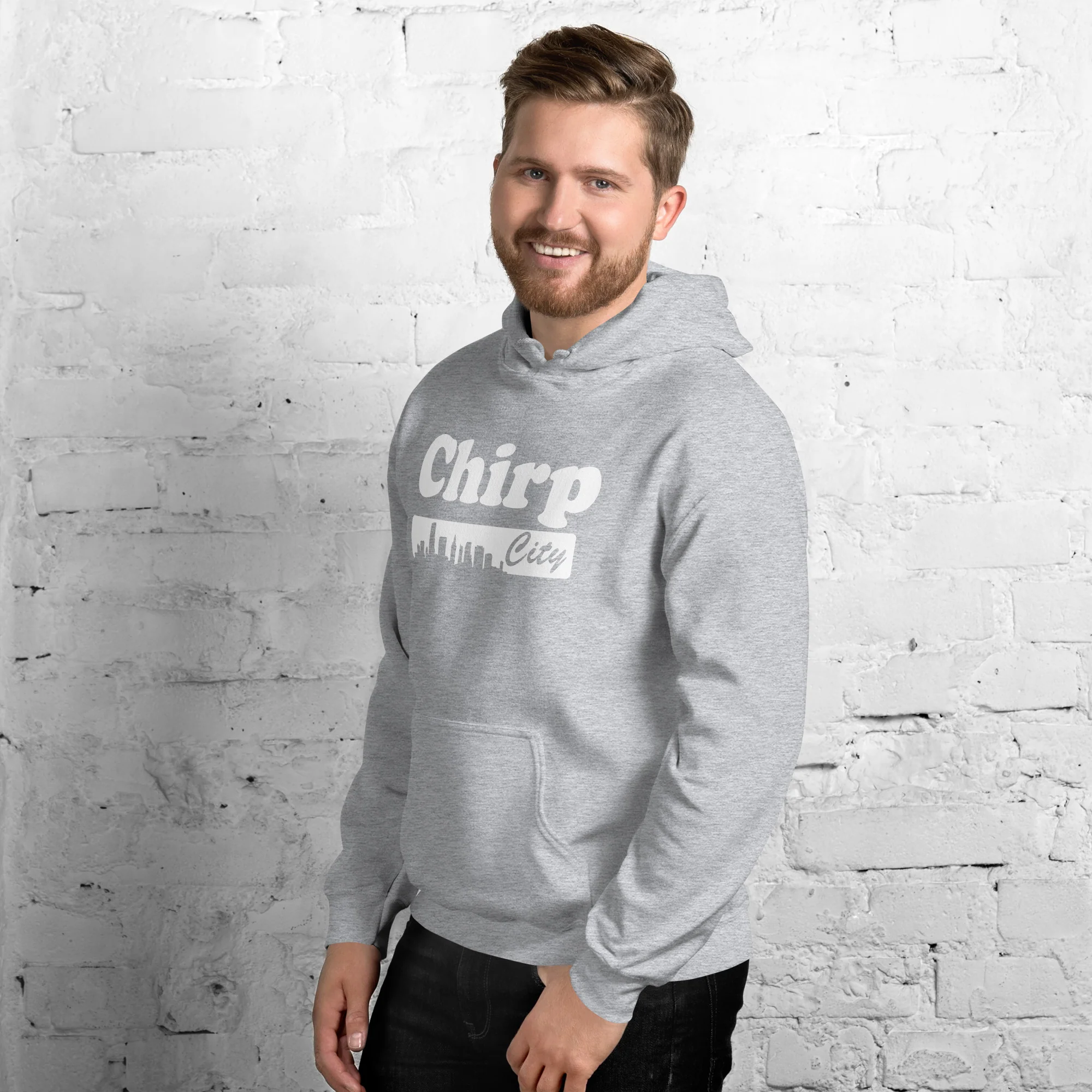Chirp City Skyline Unisex Hoodie - Image 17