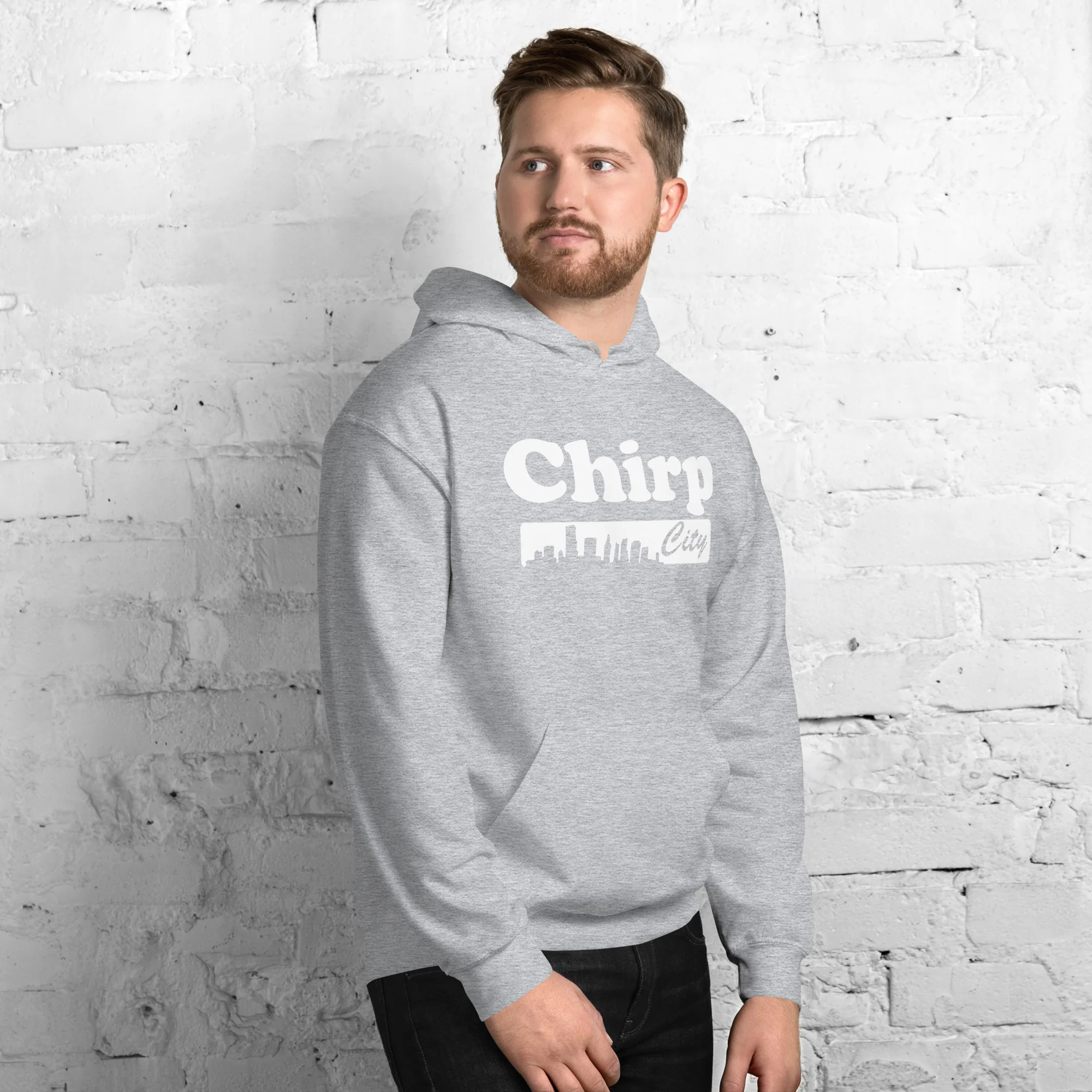 Chirp City Skyline Unisex Hoodie - Image 18