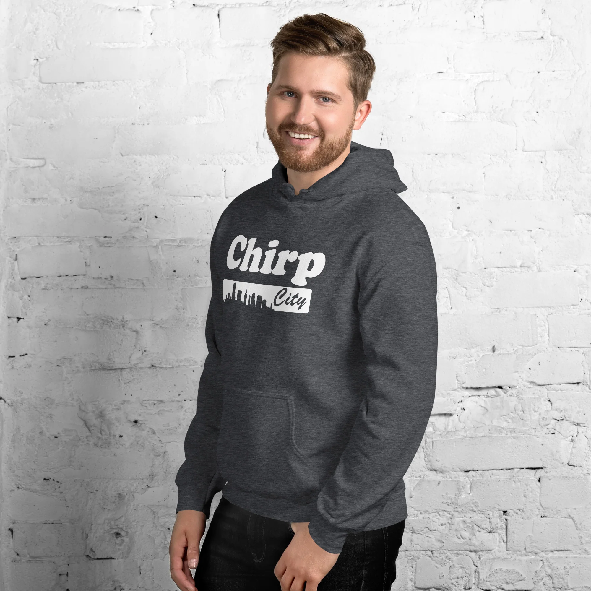 Chirp City Skyline Unisex Hoodie - Image 20